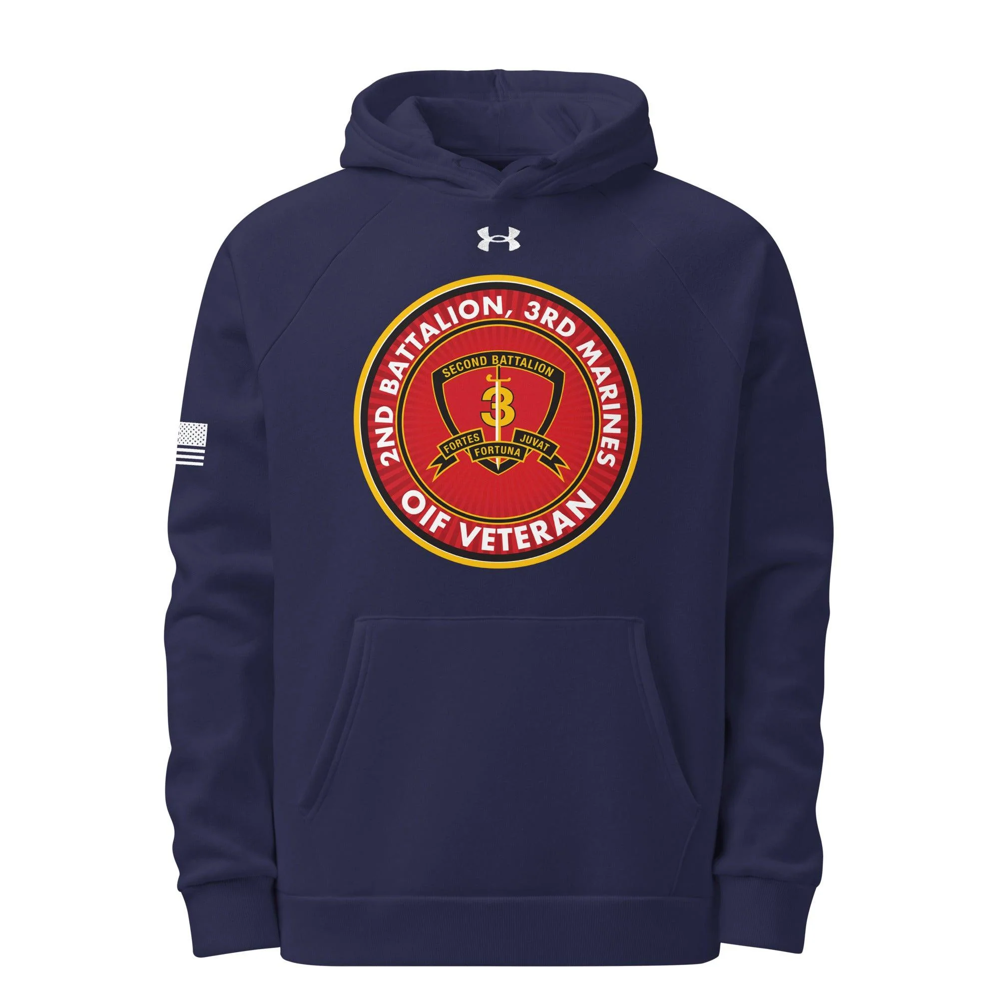 2/3 Marines OIF Veteran Under Armour® Hoodie - Image 5