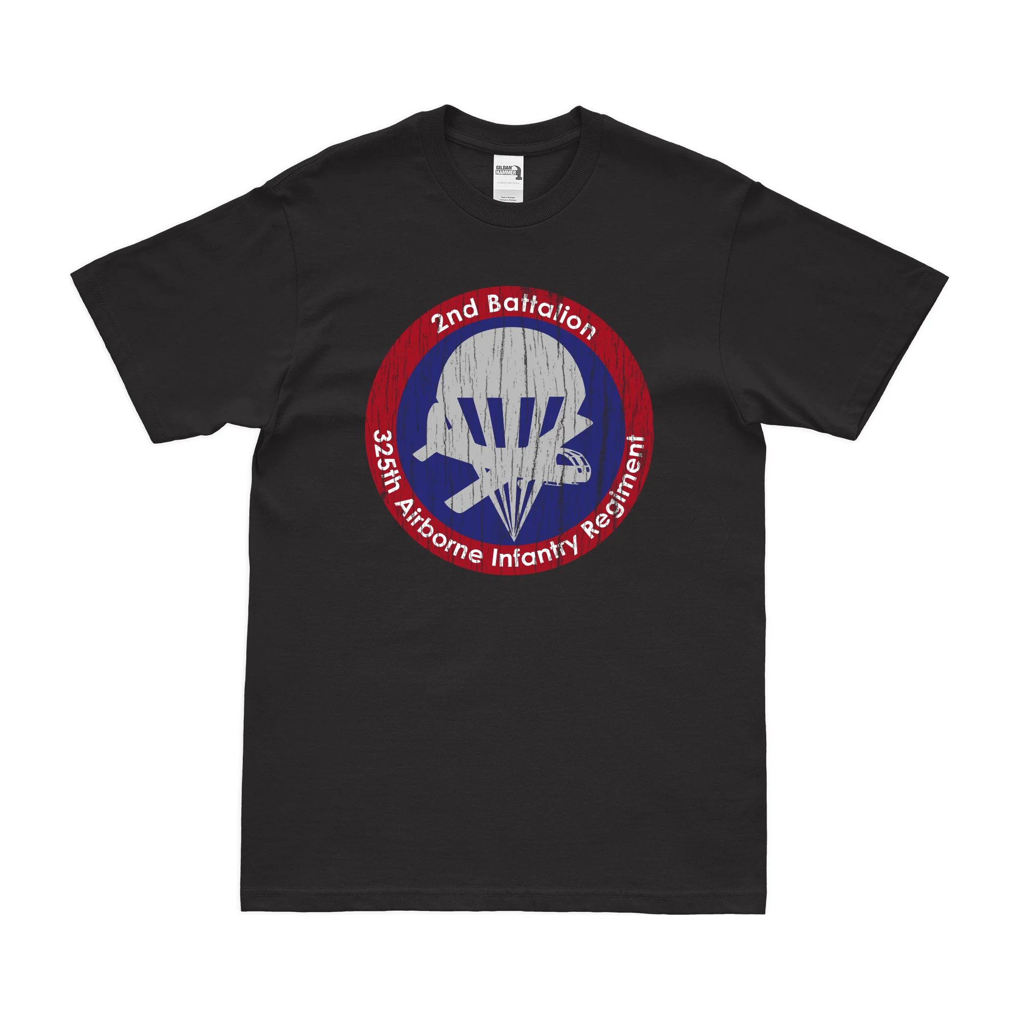2-325 Airborne Infantry Regiment Logo T-Shirt - Image 3