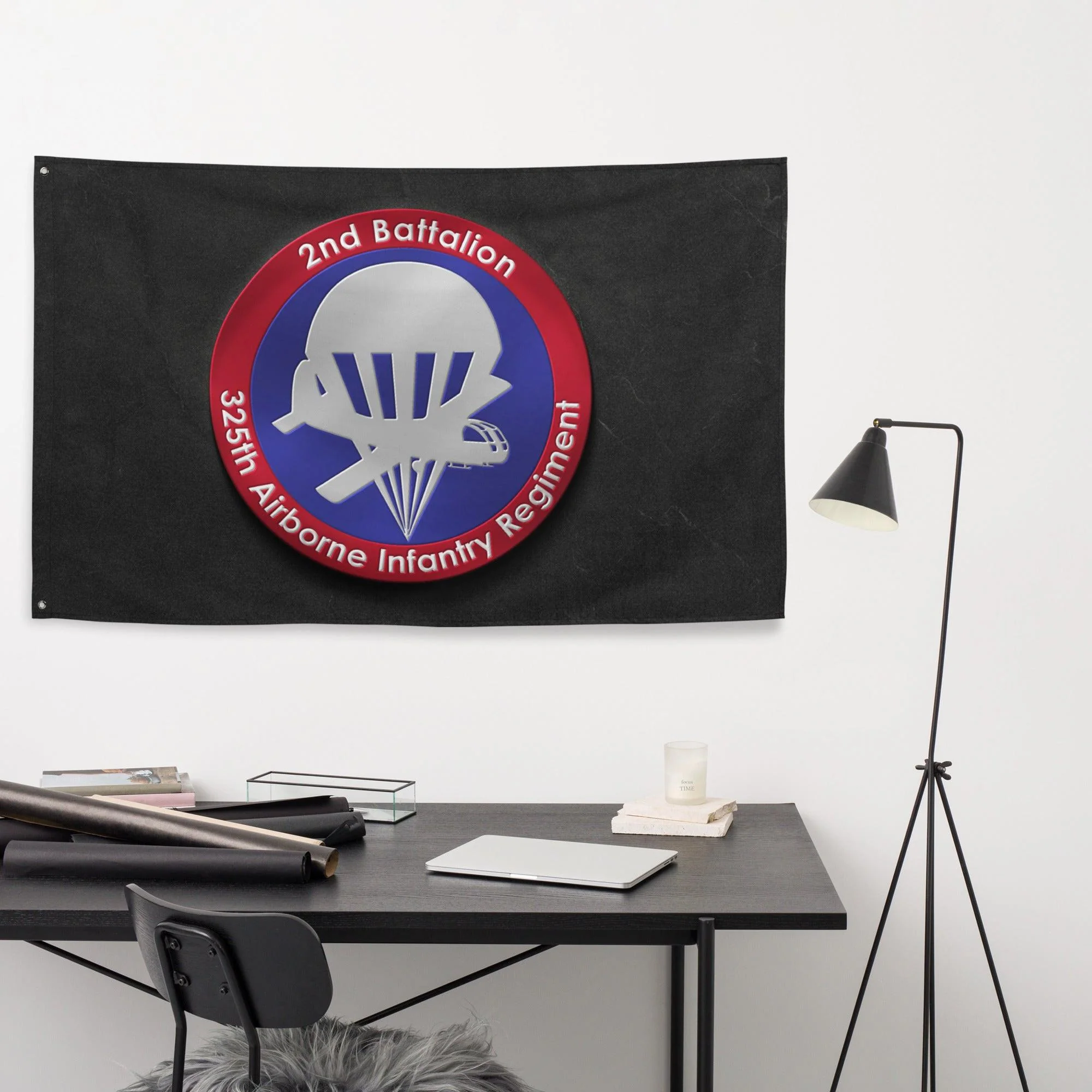 U.S. Army 2-325th Airborne Infantry Regiment Flag - Image 2