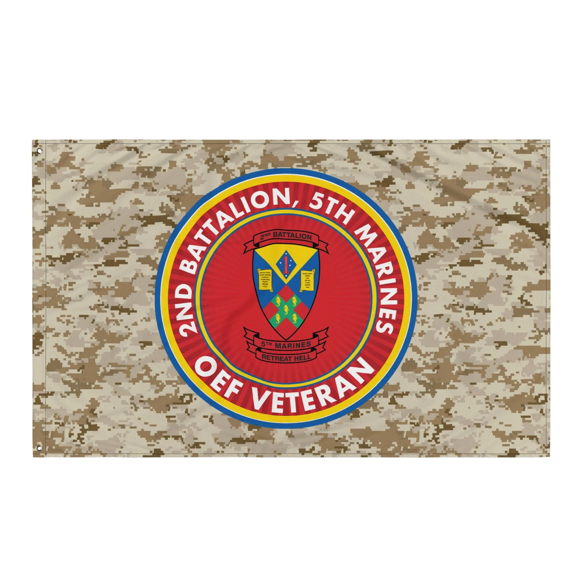 2/5 Marines Operation Enduring Freedom OEF Veteran MARPAT Flag