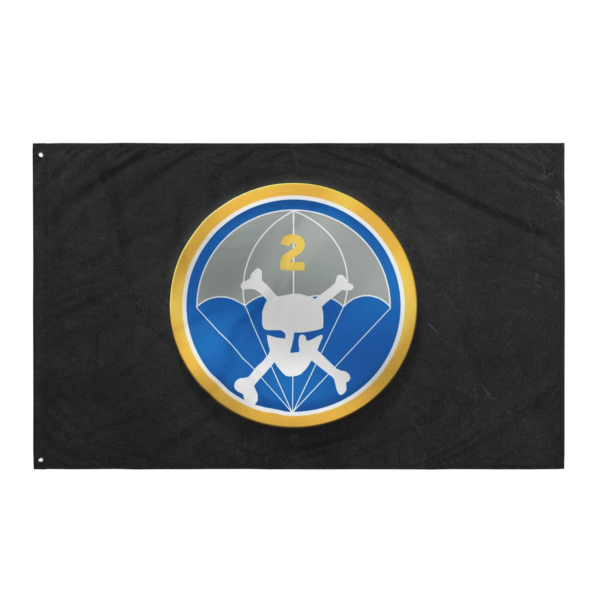 U.S. Army 2-504 Infantry Regiment Indoor Wall Flag - Image 4