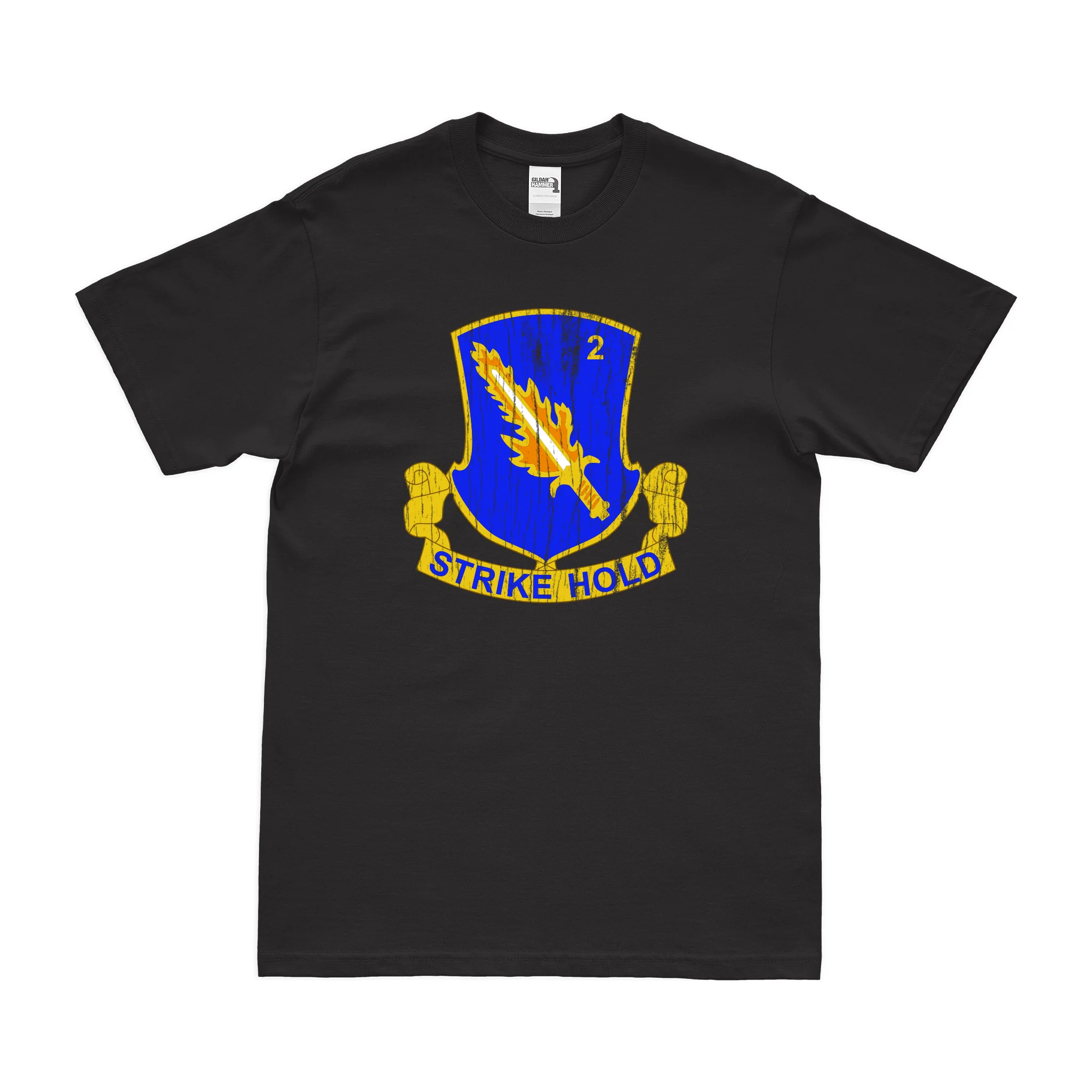 2-504 Infantry Regiment Logo T-Shirt - Image 3