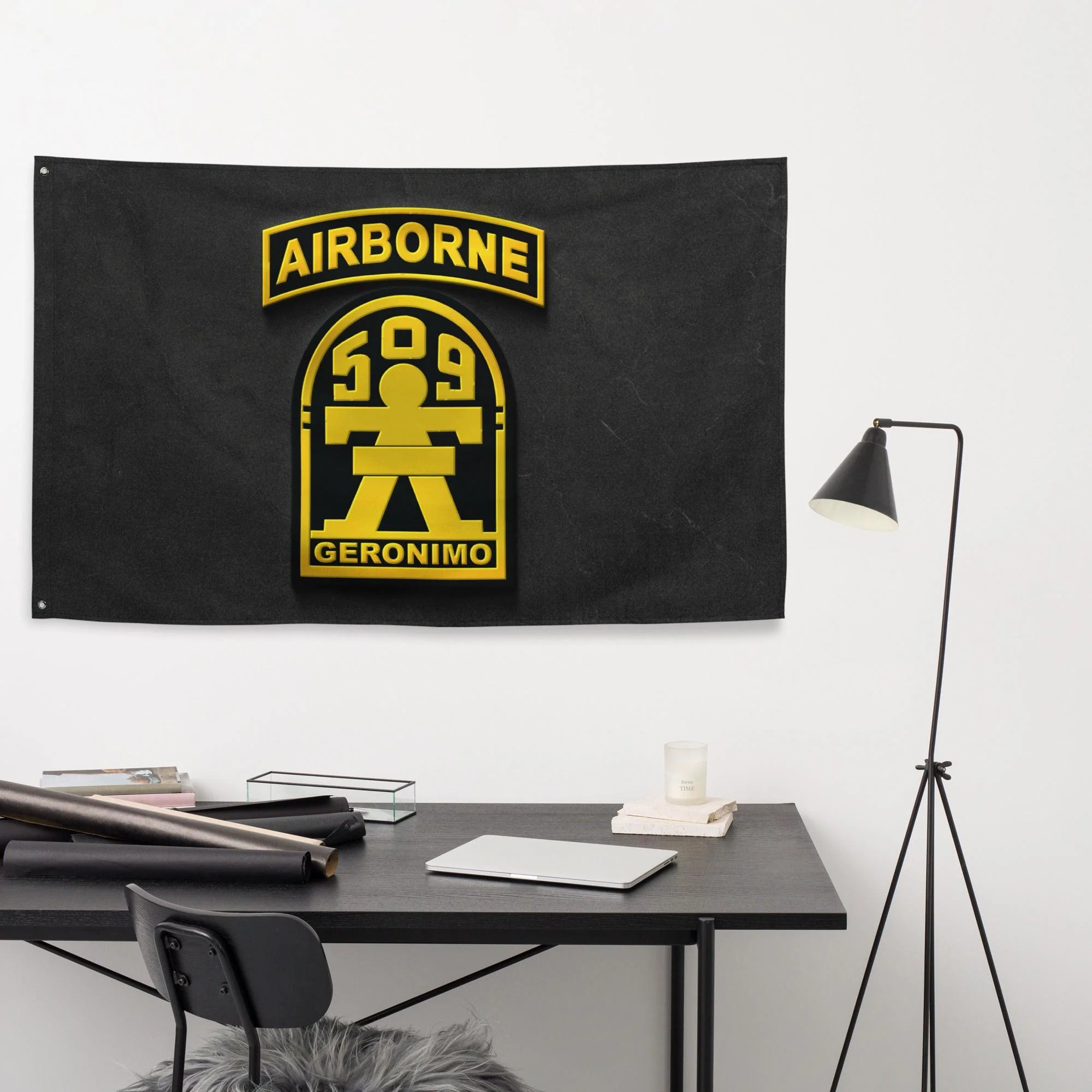 U.S. Army 2-509 Airborne Infantry Regiment Flag - Image 2