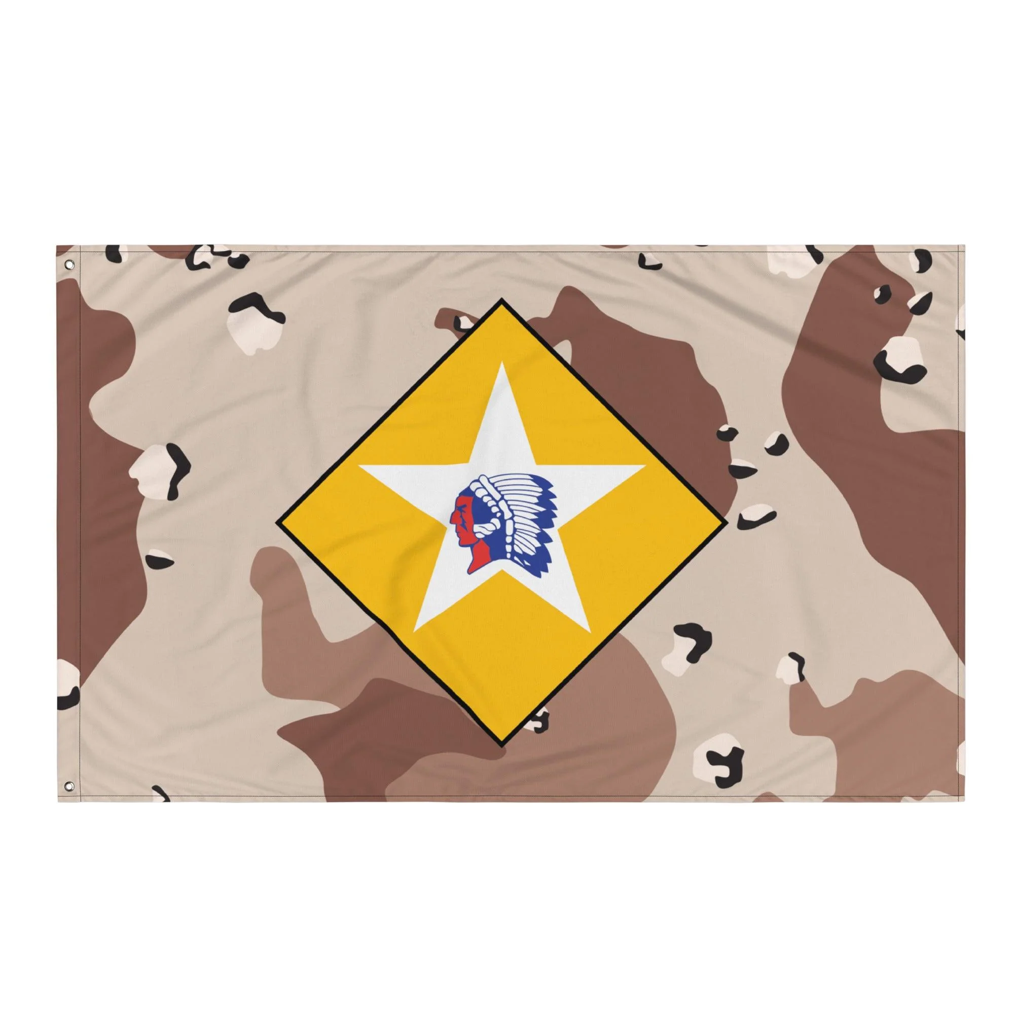 2/6 Marines Chocolate-Chip Camo Flag - Image 4