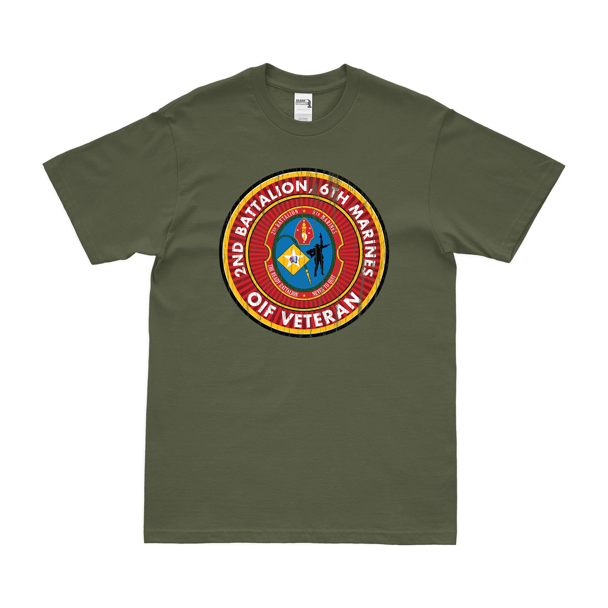 2/6 Marines OIF Veteran T-Shirt - Image 4