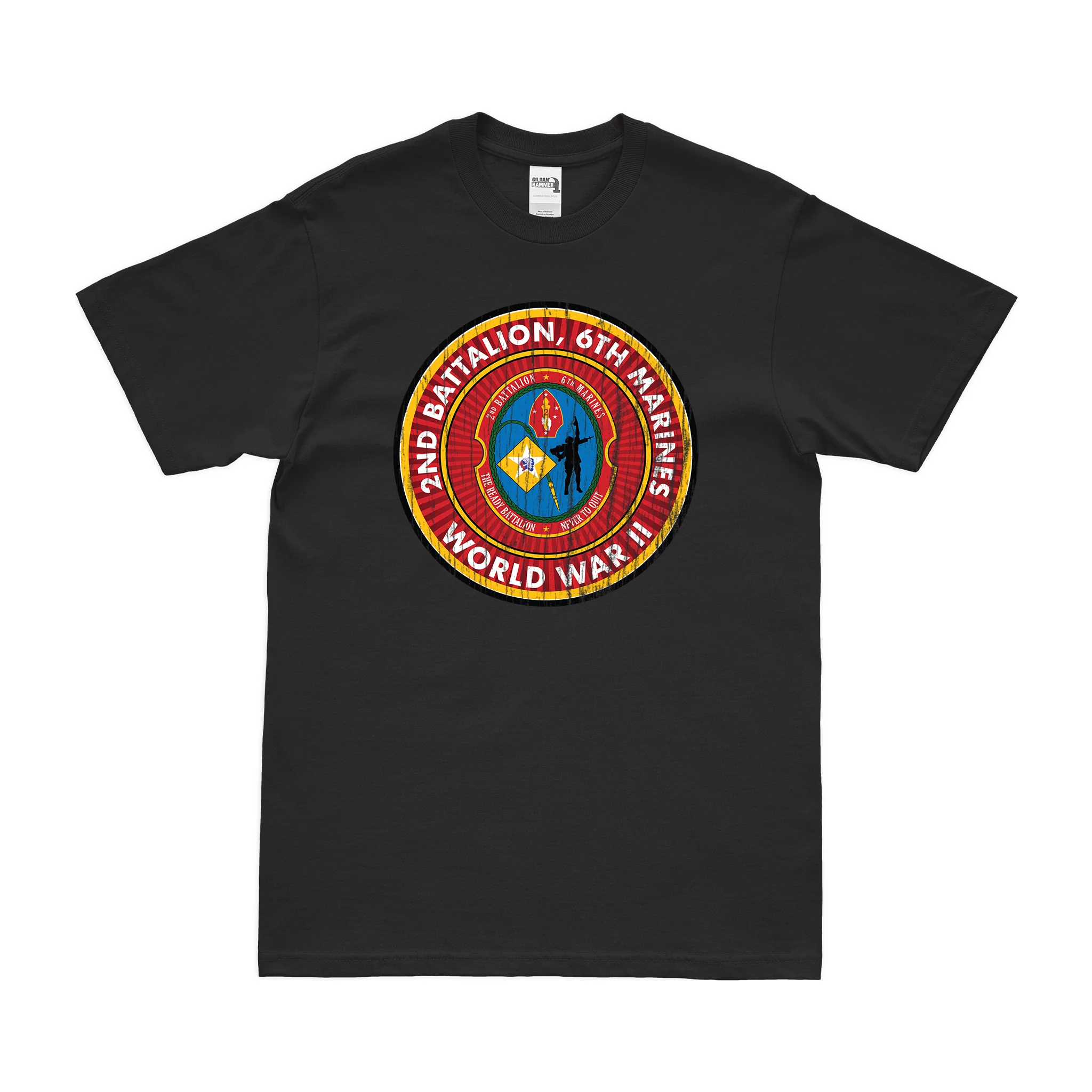 2/6 Marines World War II T-Shirt - Image 3