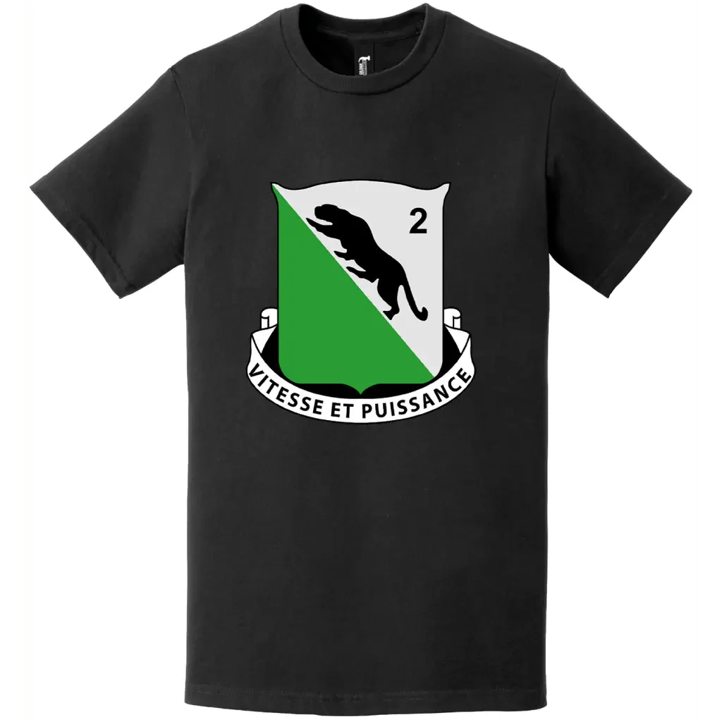 2-69 Armor Regiment DUI Logo Emblem Crest Insignia T-Shirt