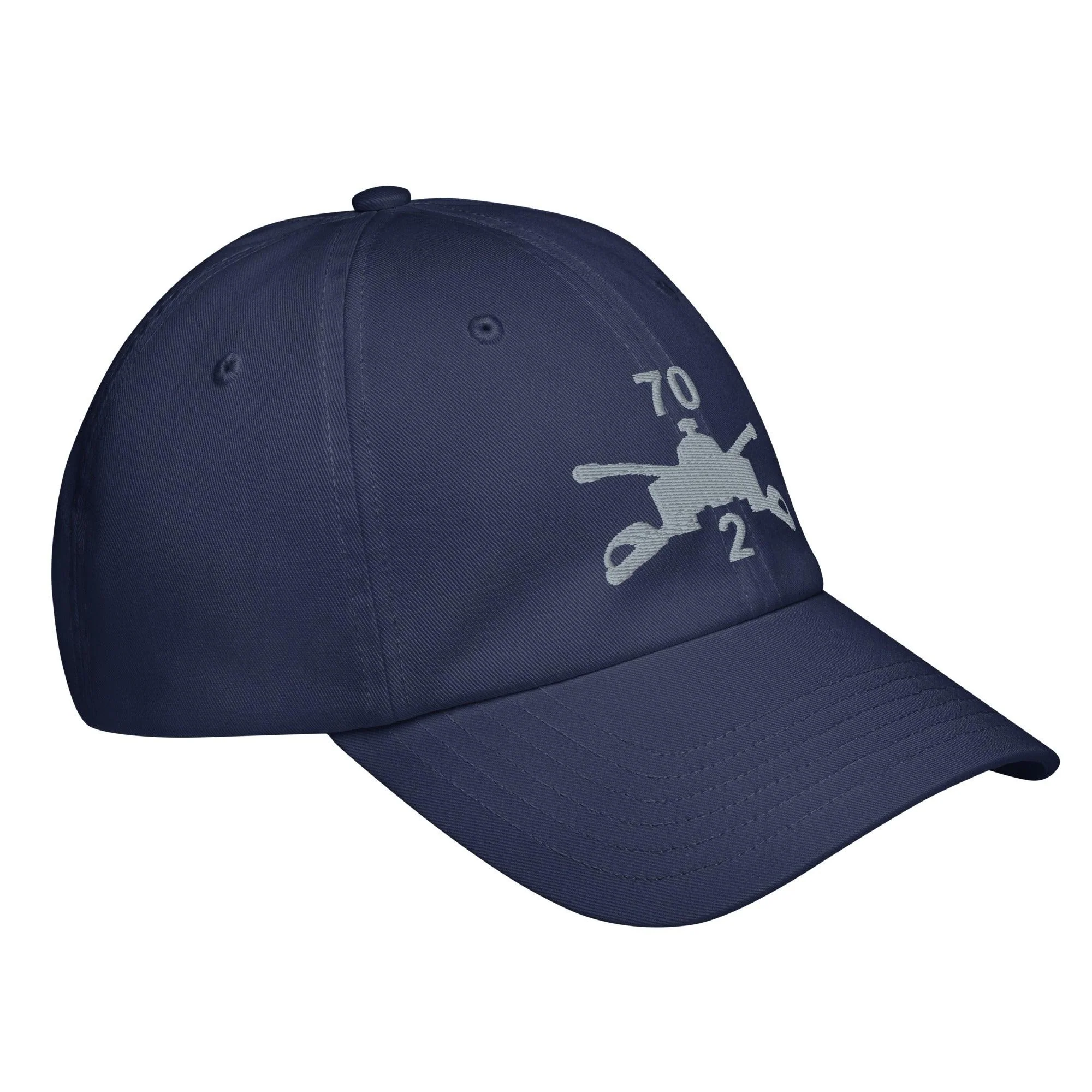 2-70 Armor Regiment Embroidered Under Armour® Dad Hat - Image 7