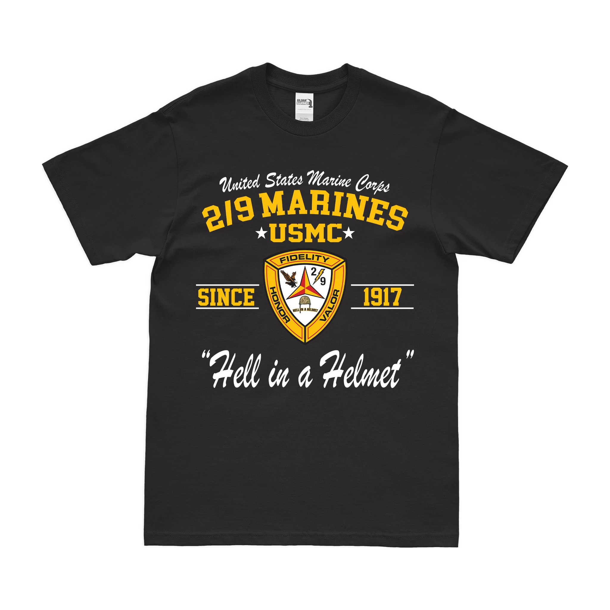 2/9 Marines Since 1917 Unit Legacy T-Shirt