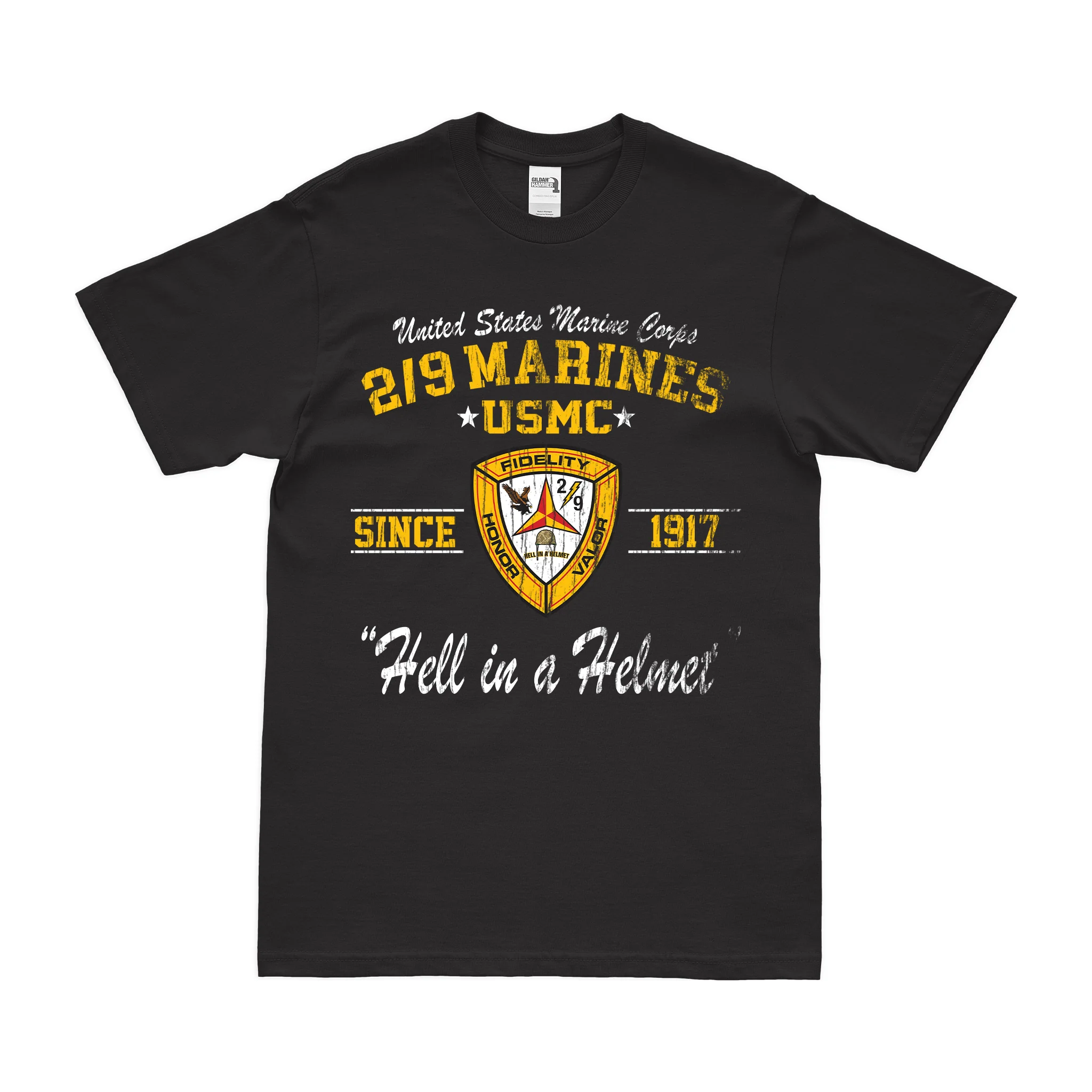 2/9 Marines Since 1917 Unit Legacy T-Shirt - Image 3