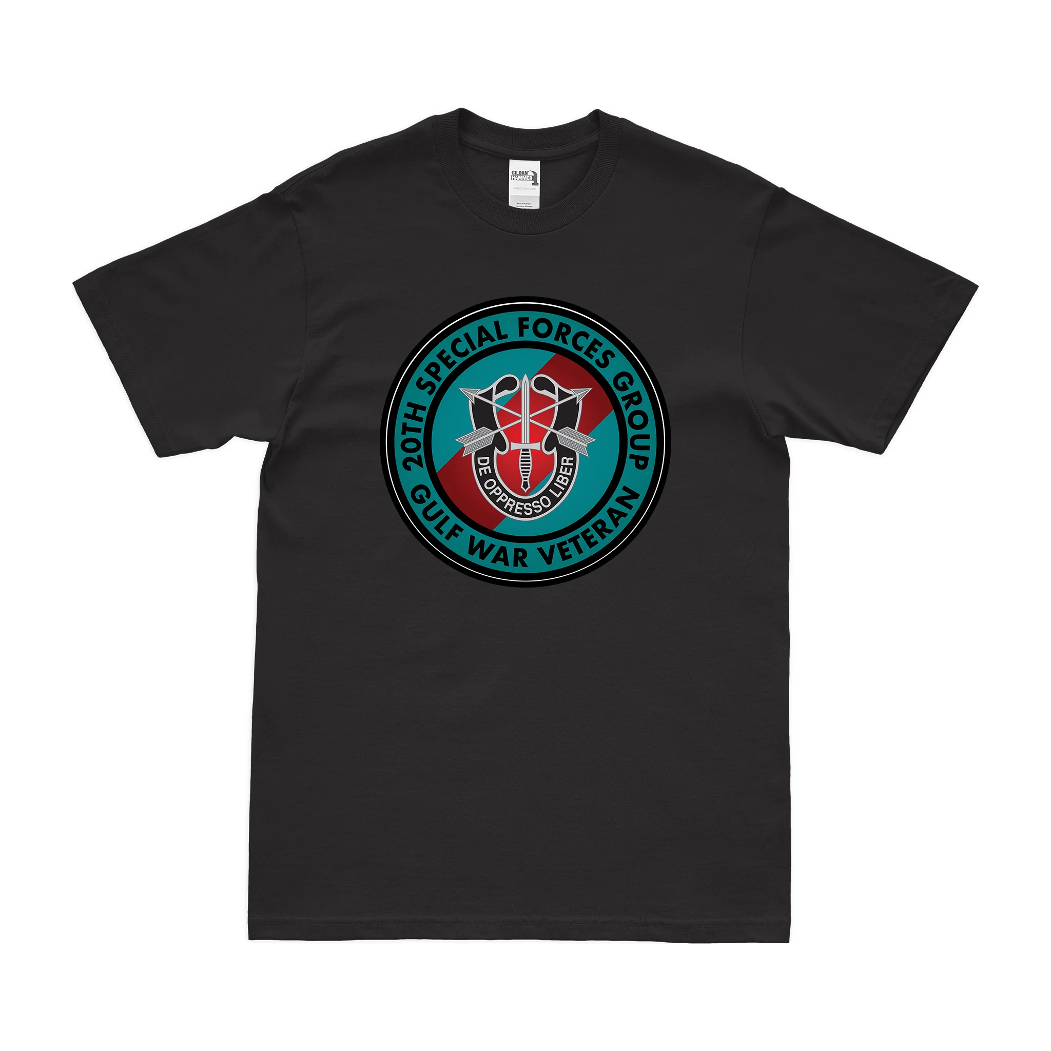 20th Special Forces Group (20th SFG) Gulf War Veteran T-Shirt