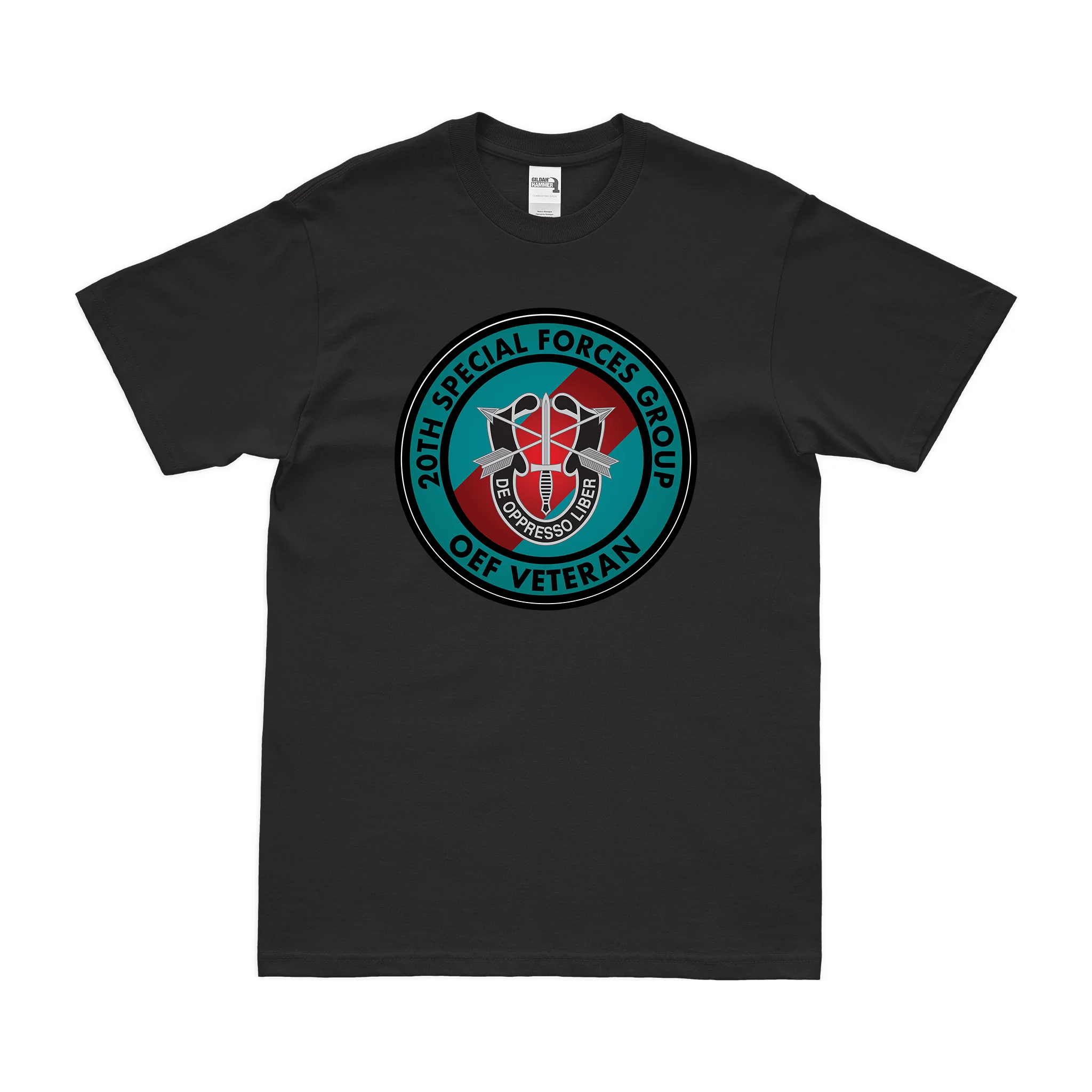 20th Special Forces Group (20th SFG) OEF Veteran T-Shirt