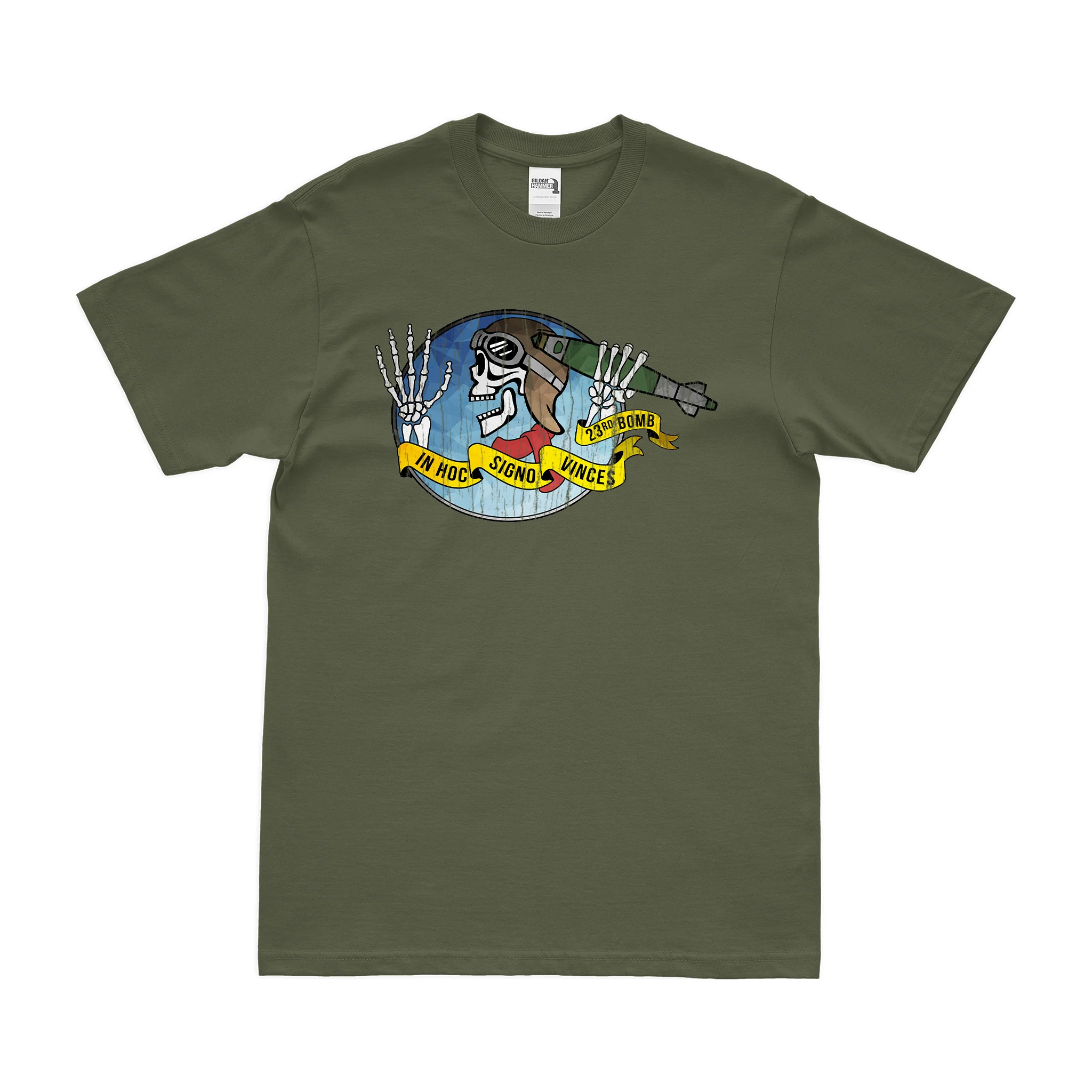 23rd Bombardment Squadron Logo T-Shirt - Image 4