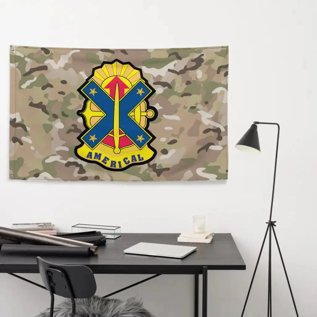 23rd Infantry Division 'Americal' DUI OCP Camo Indoor Wall Flag - Image 4