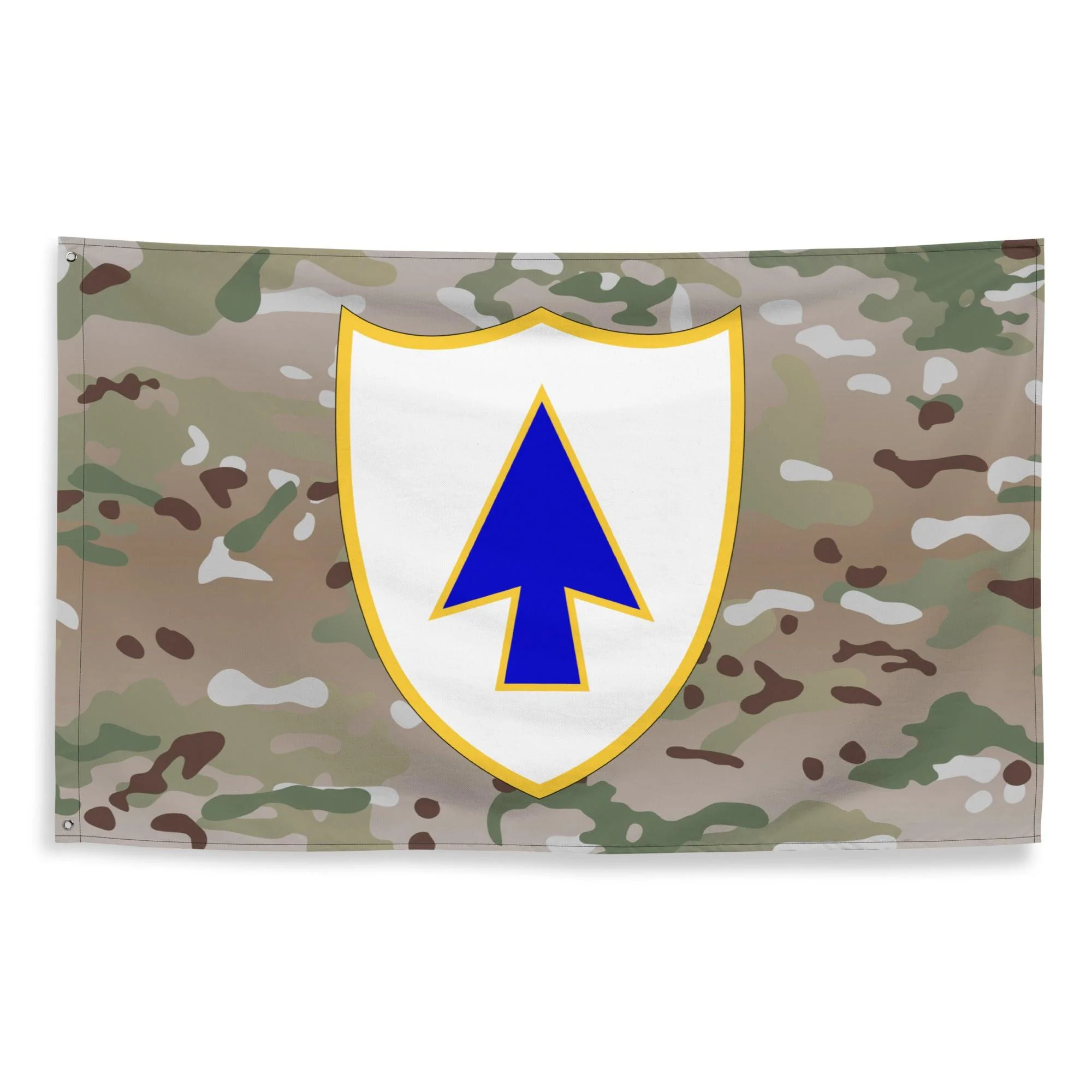 U.S. Army 26th Infantry Regiment Multicam Flag - Image 4