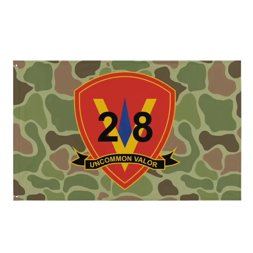28th Marine Regiment Frogskin Camo Flag