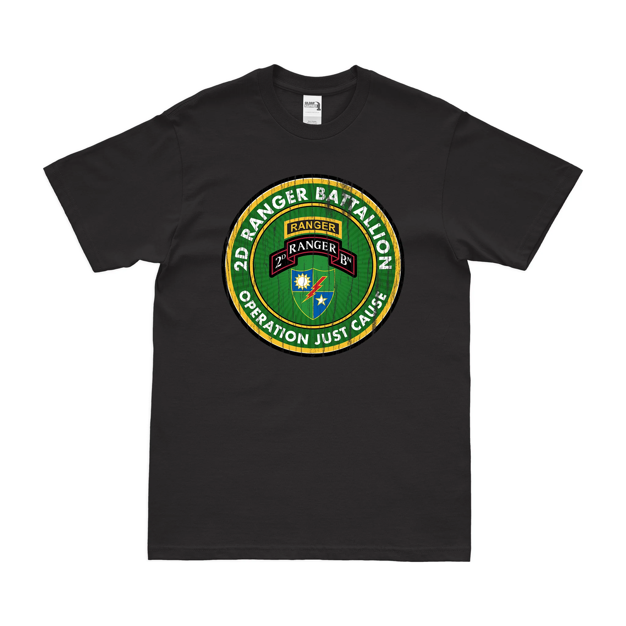 2d Ranger Battalion Operation Just Cause T-Shirt - Image 3