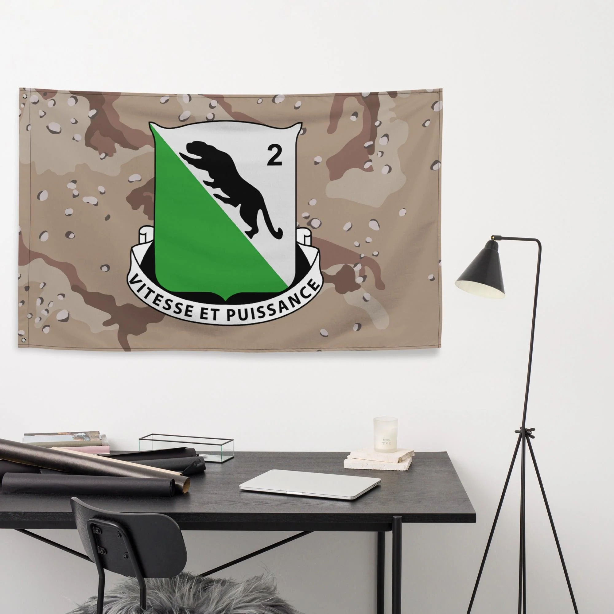 2nd Battalion, 69th Armor Regiment (2-69 AR) Flag - Image 2