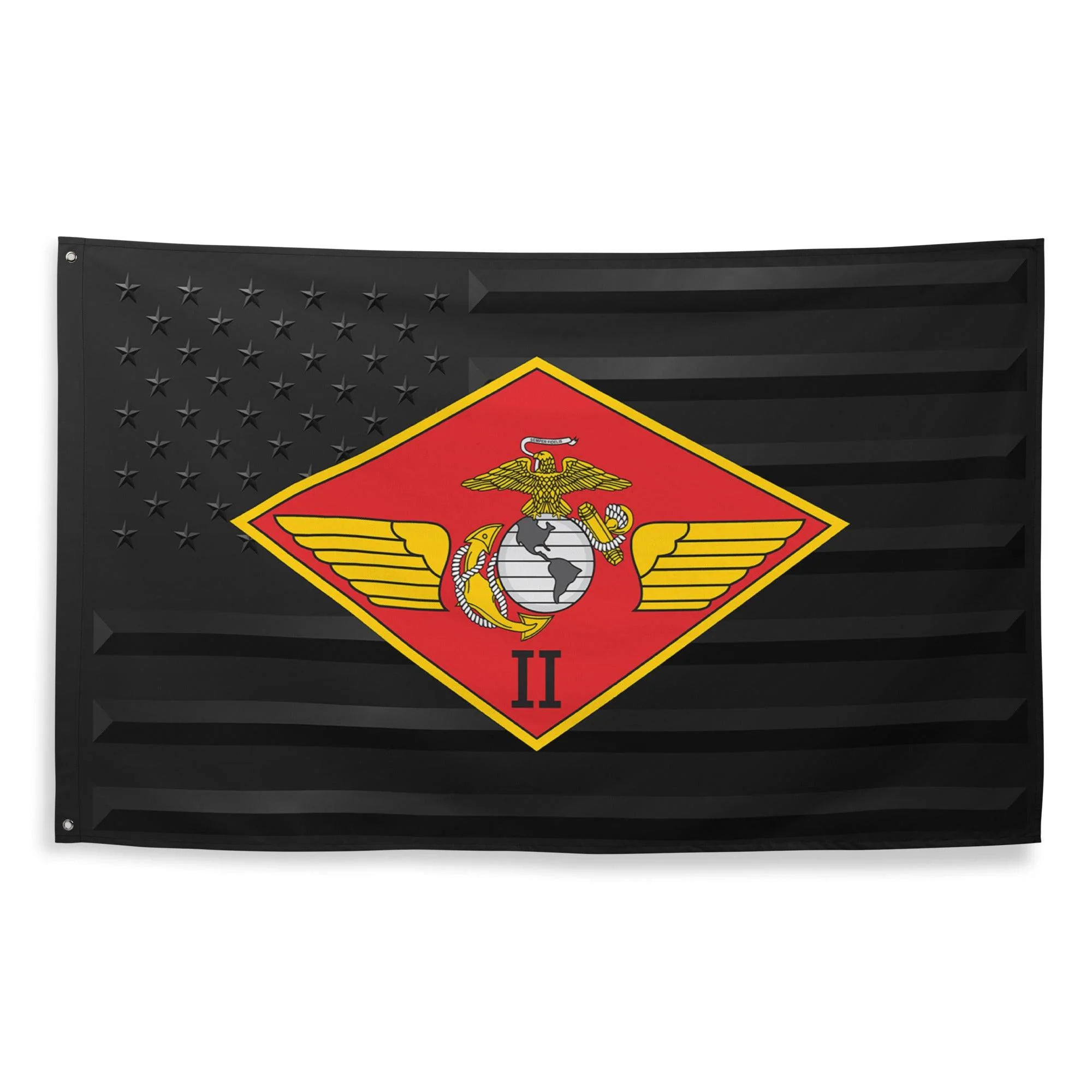 2nd Marine Aircraft Wing (2nd MAW) Black American Flag - Image 4