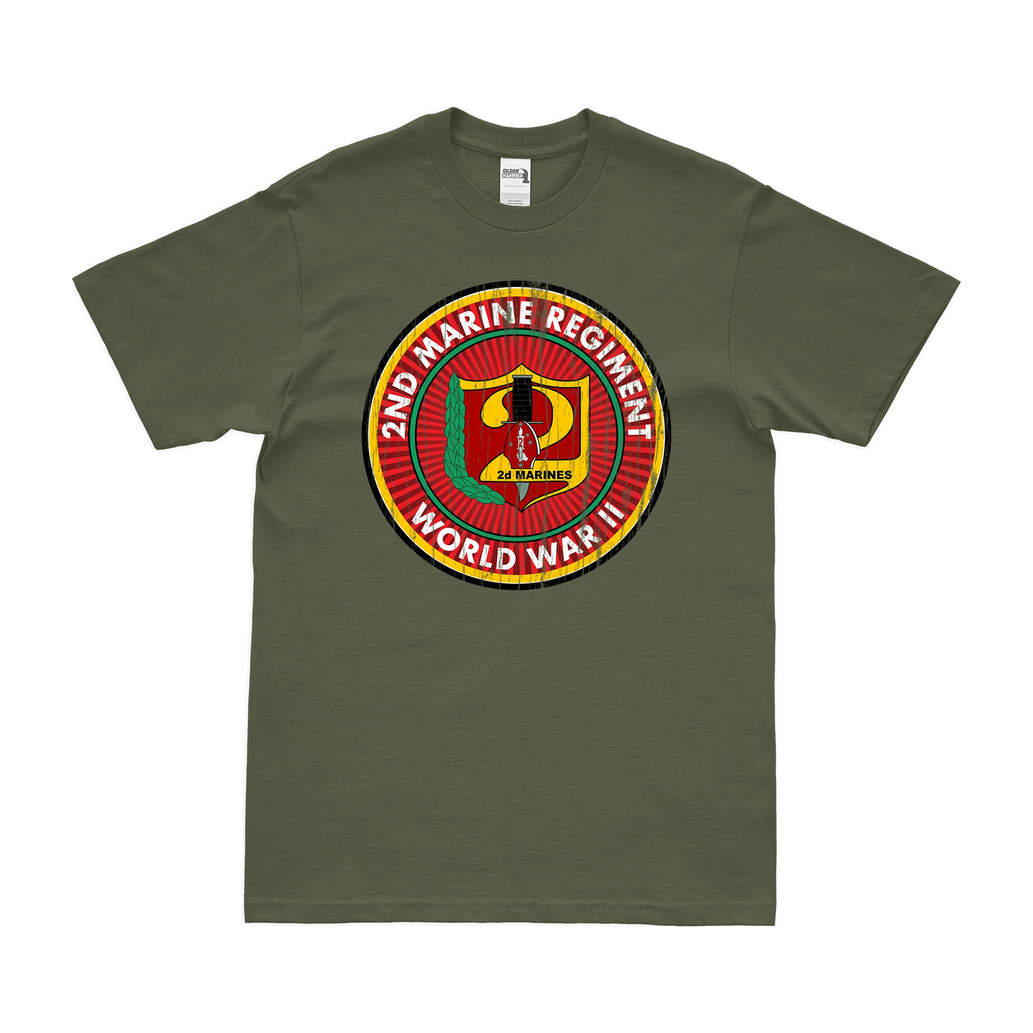 2nd Marine Regiment WW2 Legacy T-Shirt - Image 4