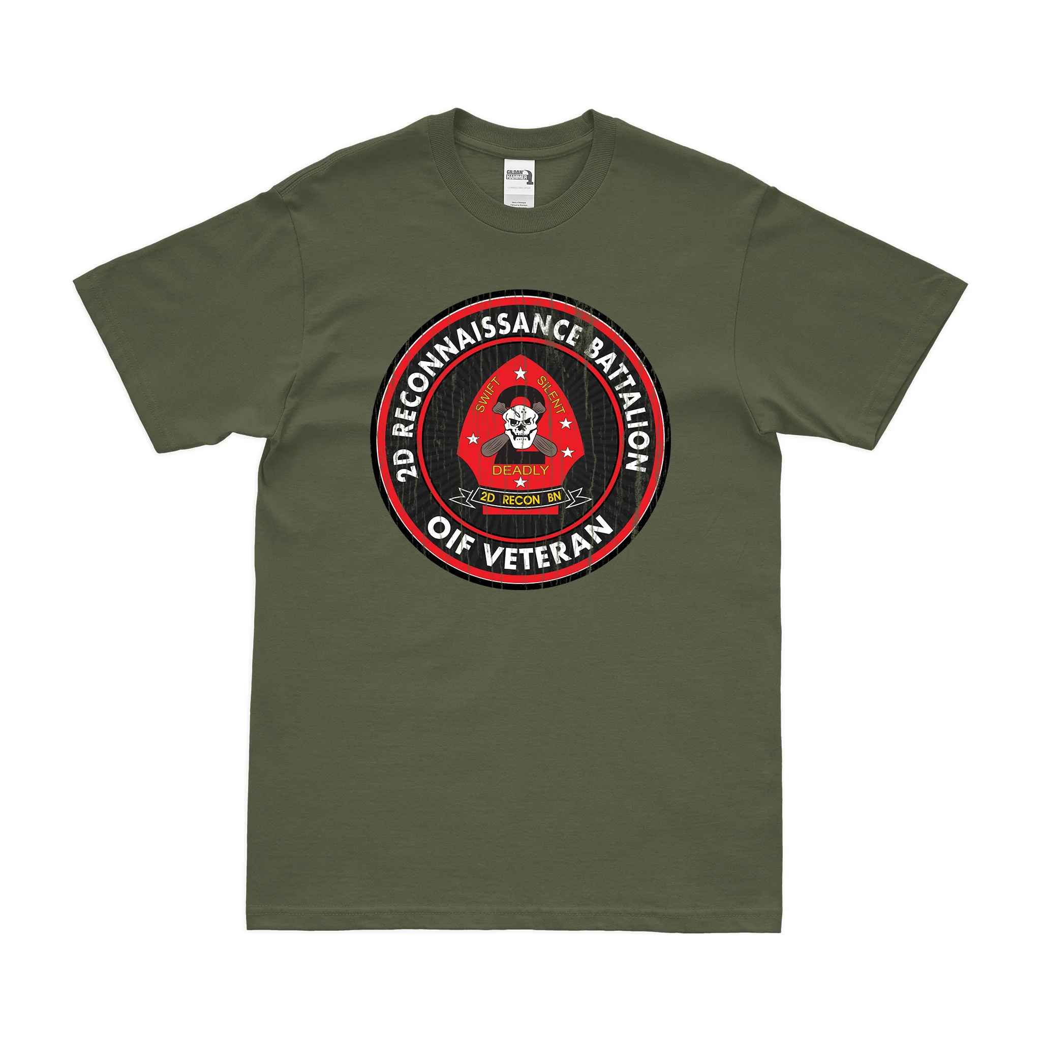 2nd Recon Bn OIF Veteran T-Shirt - Image 4
