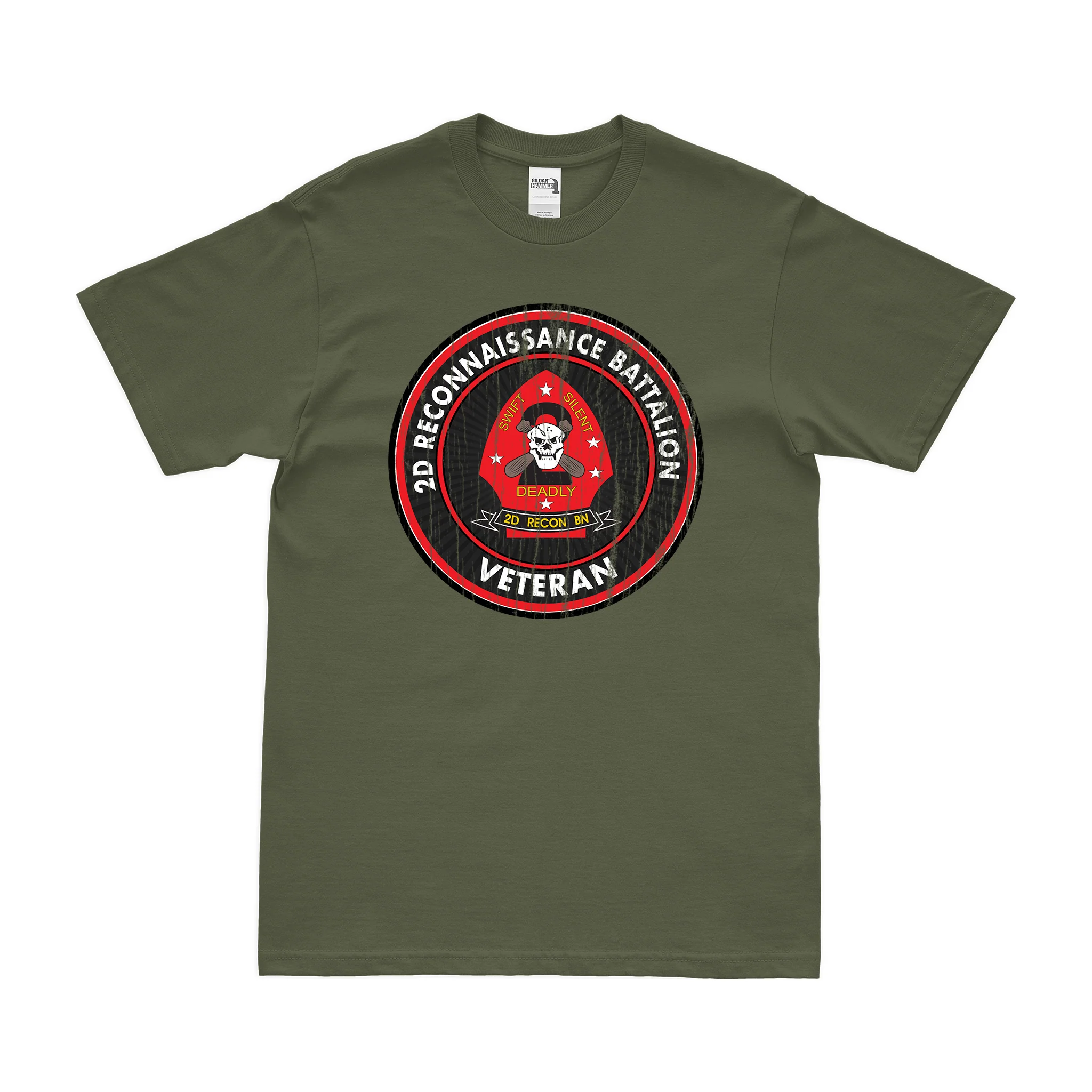 2nd Recon Bn Veteran T-Shirt - Image 4