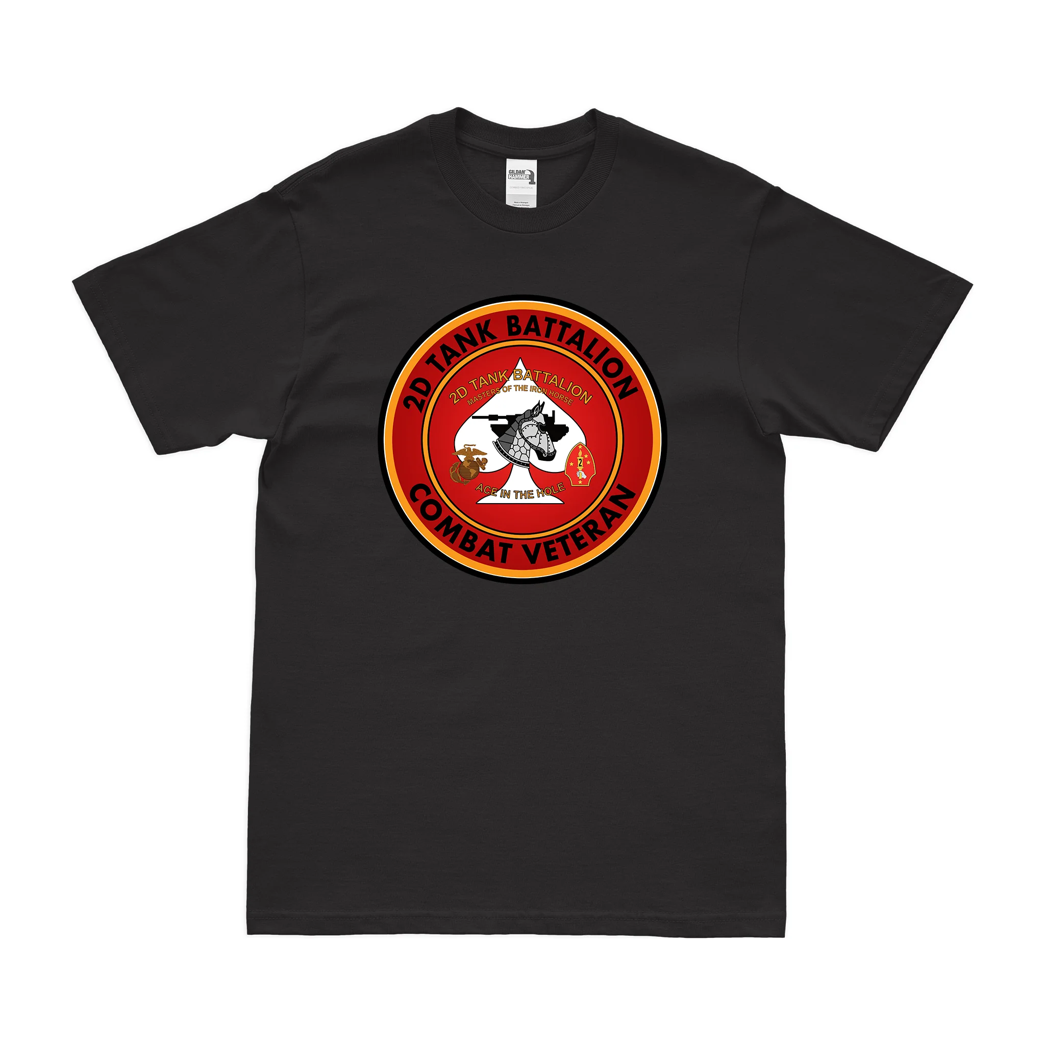 2nd Tank Battalion Combat Veteran USMC T-Shirt