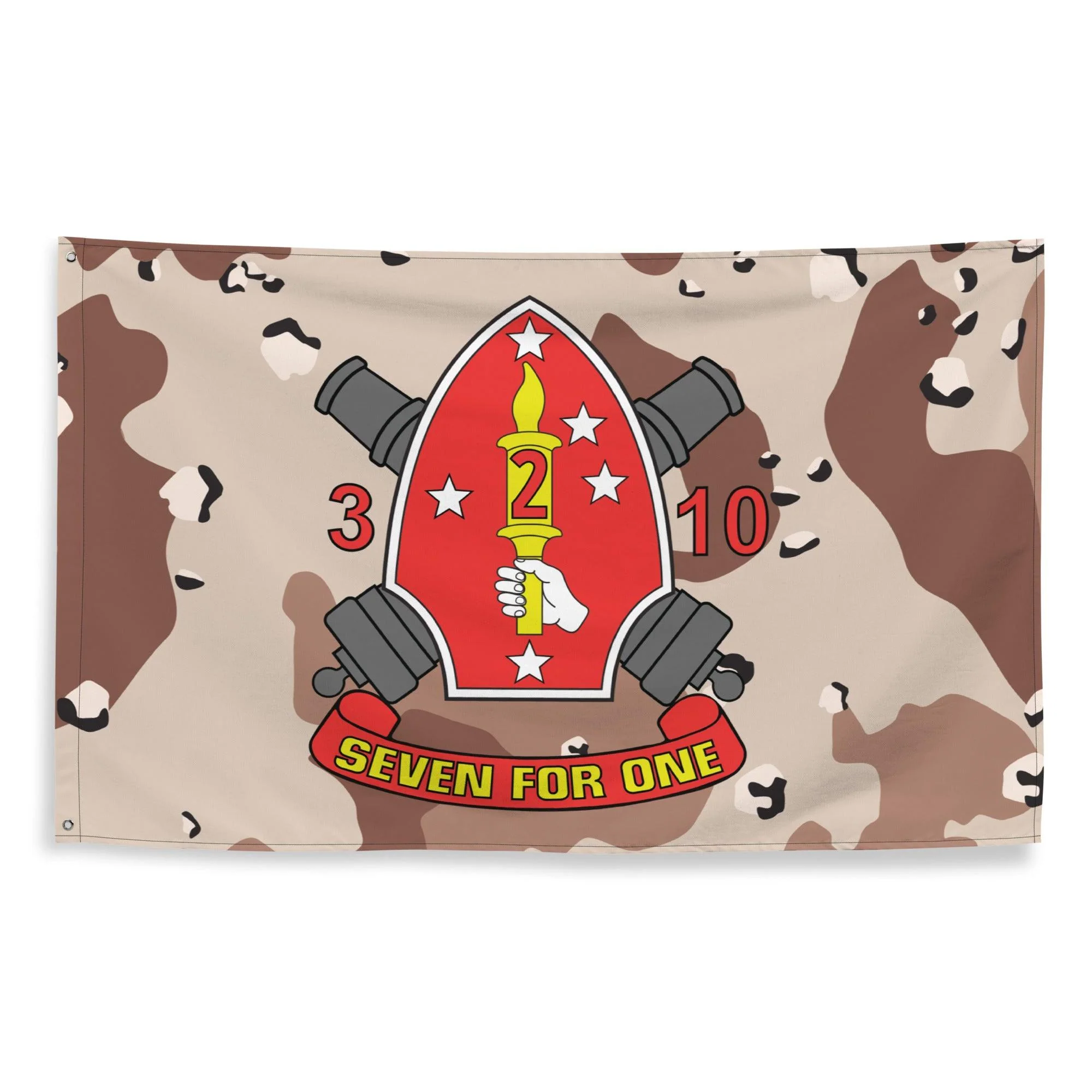 3/10 Marines Chocolate-Chip Camo USMC Flag - Image 4