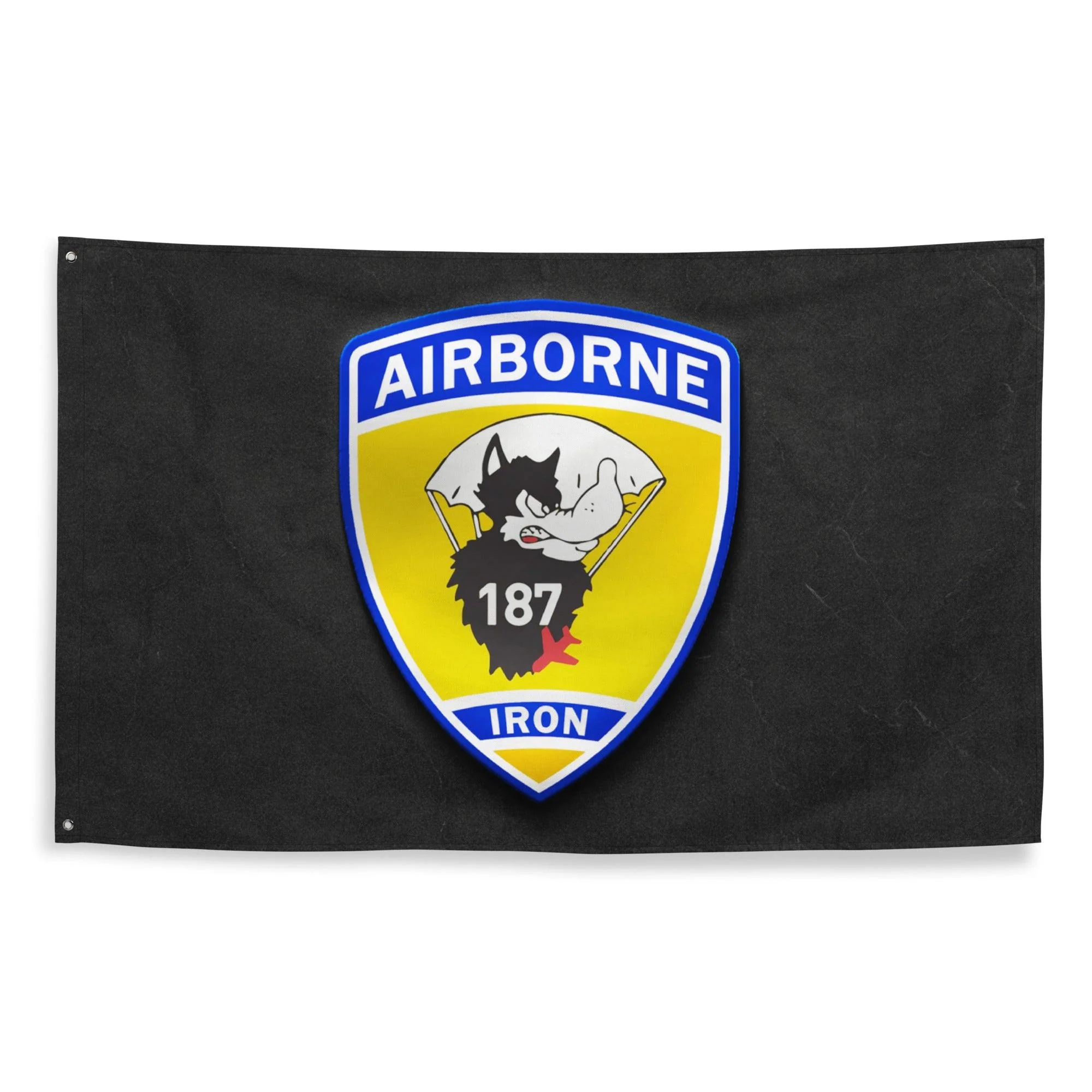 U.S. Army 3-187 Infantry Regiment 'Iron Rakkasans' Flag - Image 3