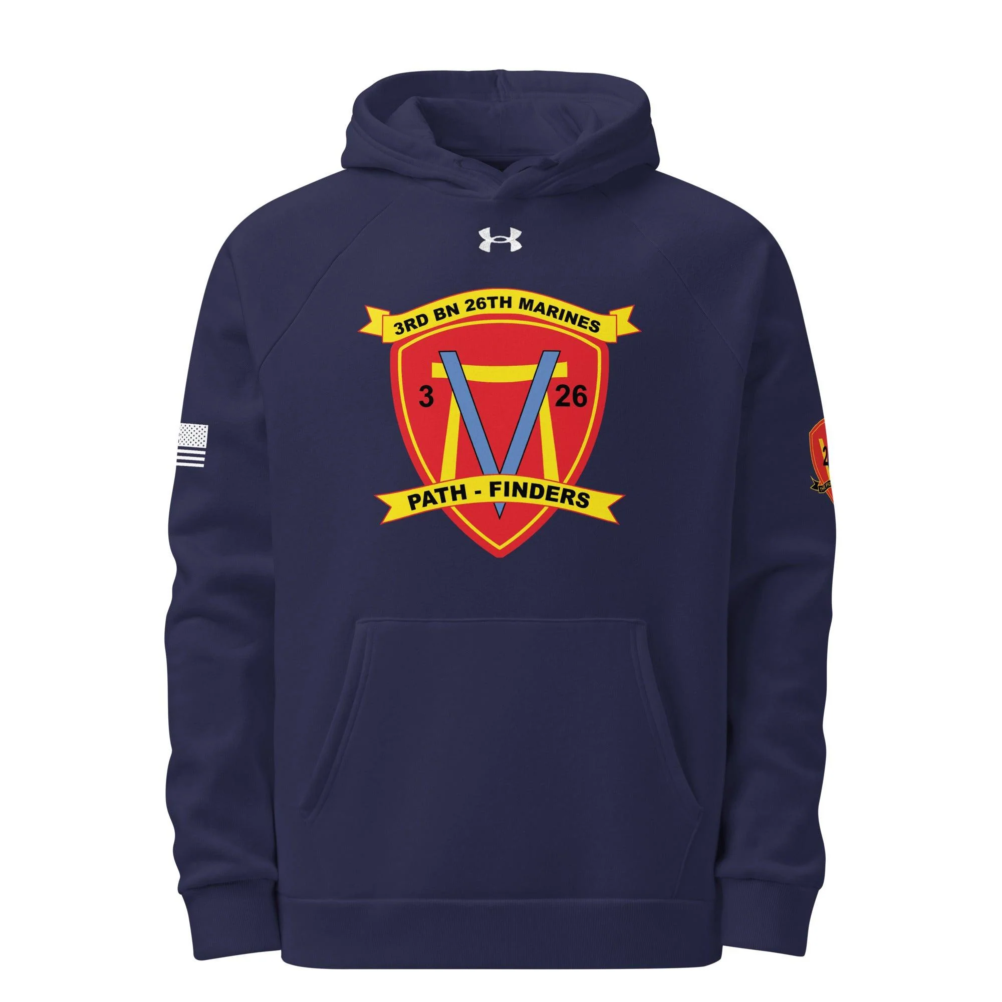 3/26 Marines Under Armour® Hoodie - Image 5