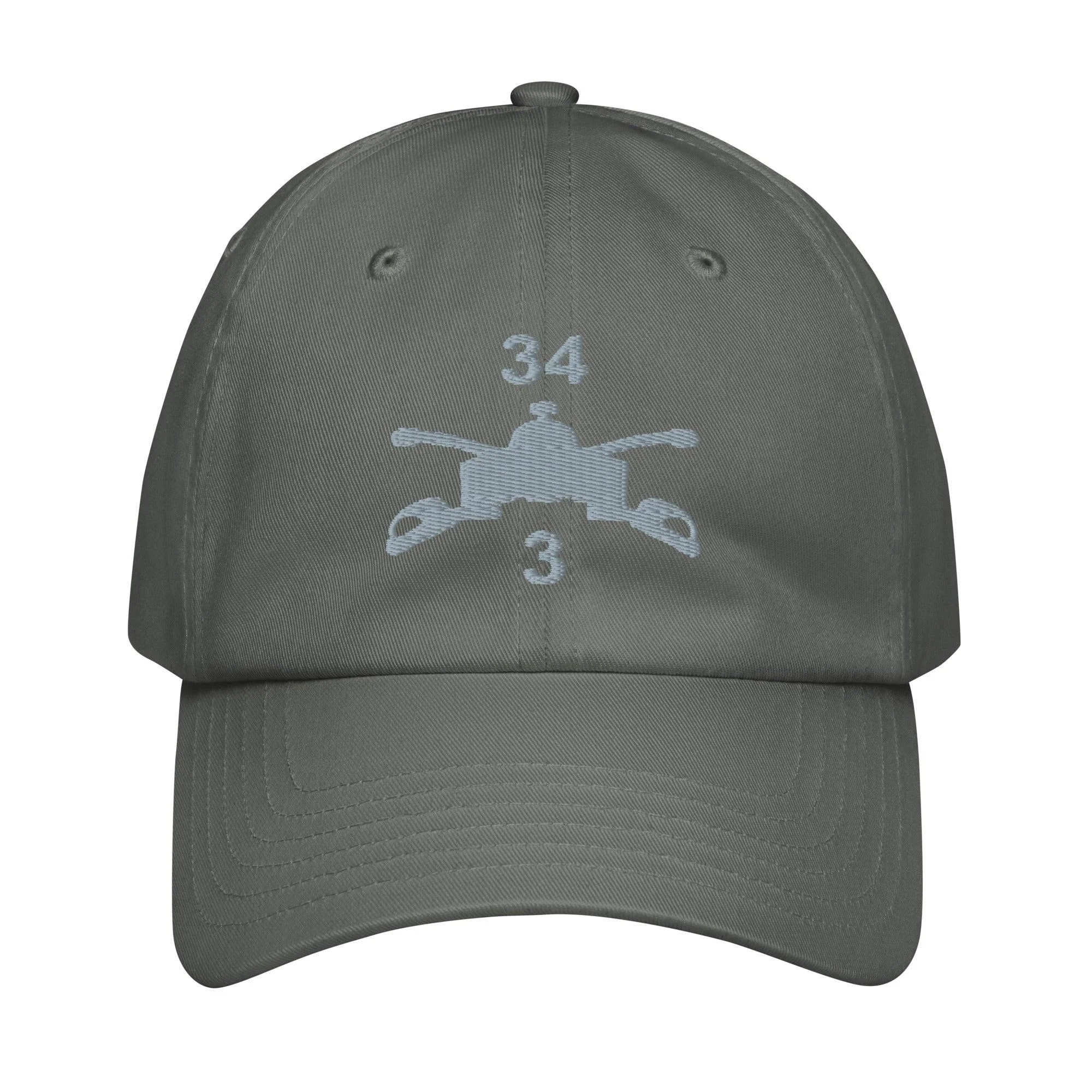 3-34 Armor Embroidered Under Armour® Dad Hat - Image 9