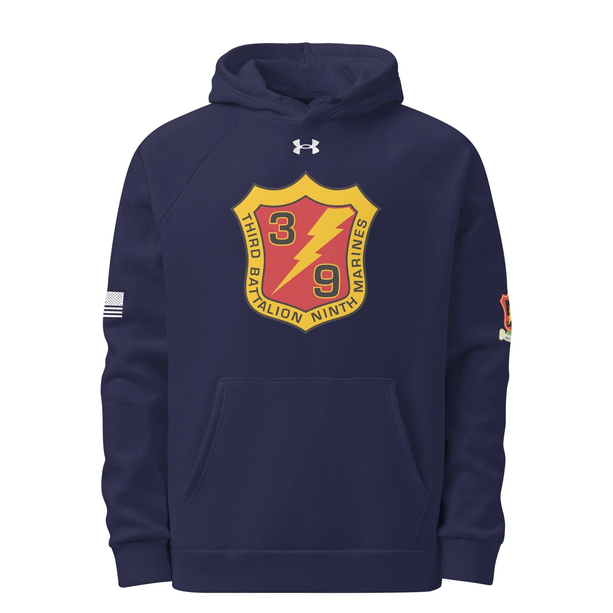 3/9 Marines Under Armour® Hoodie - Image 5