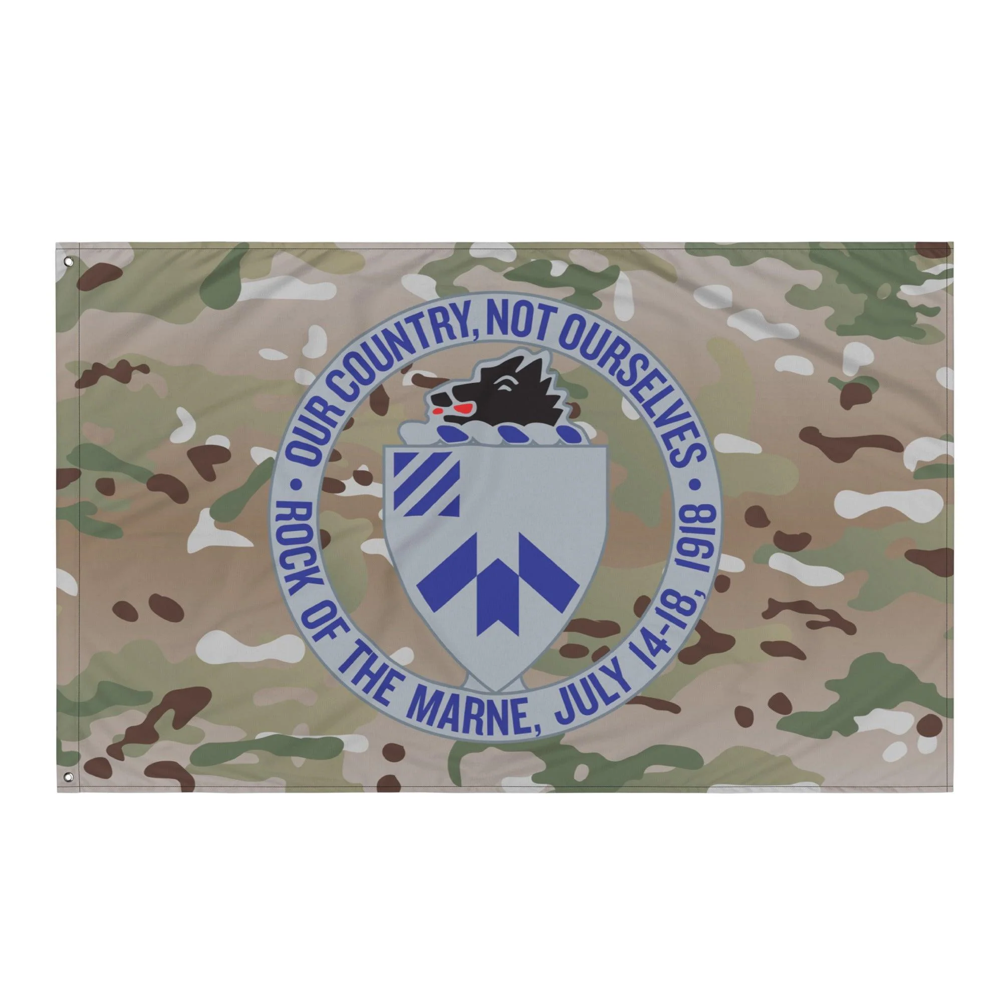 U.S. Army 30th Infantry Regiment Multicam Flag
