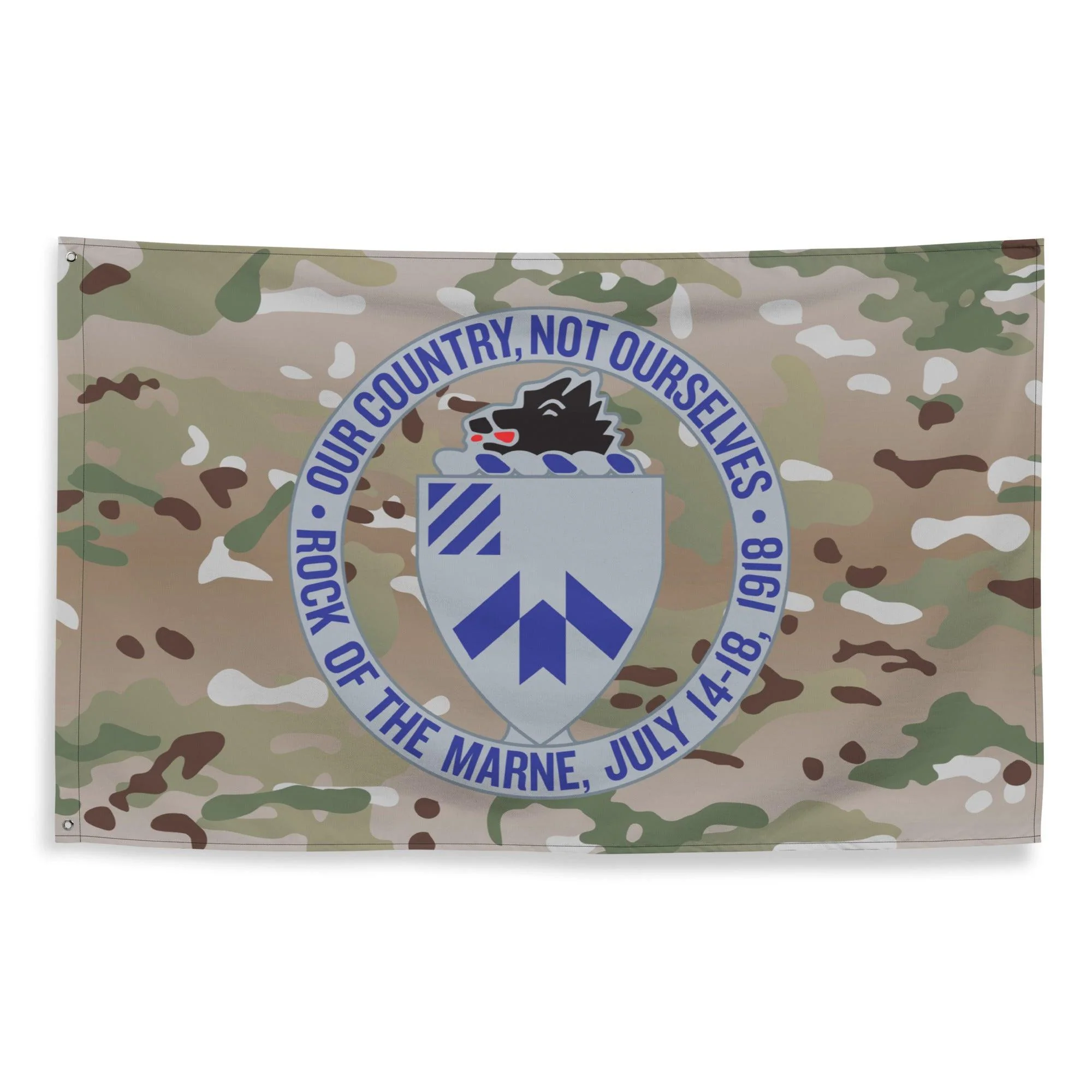 U.S. Army 30th Infantry Regiment Multicam Flag - Image 4