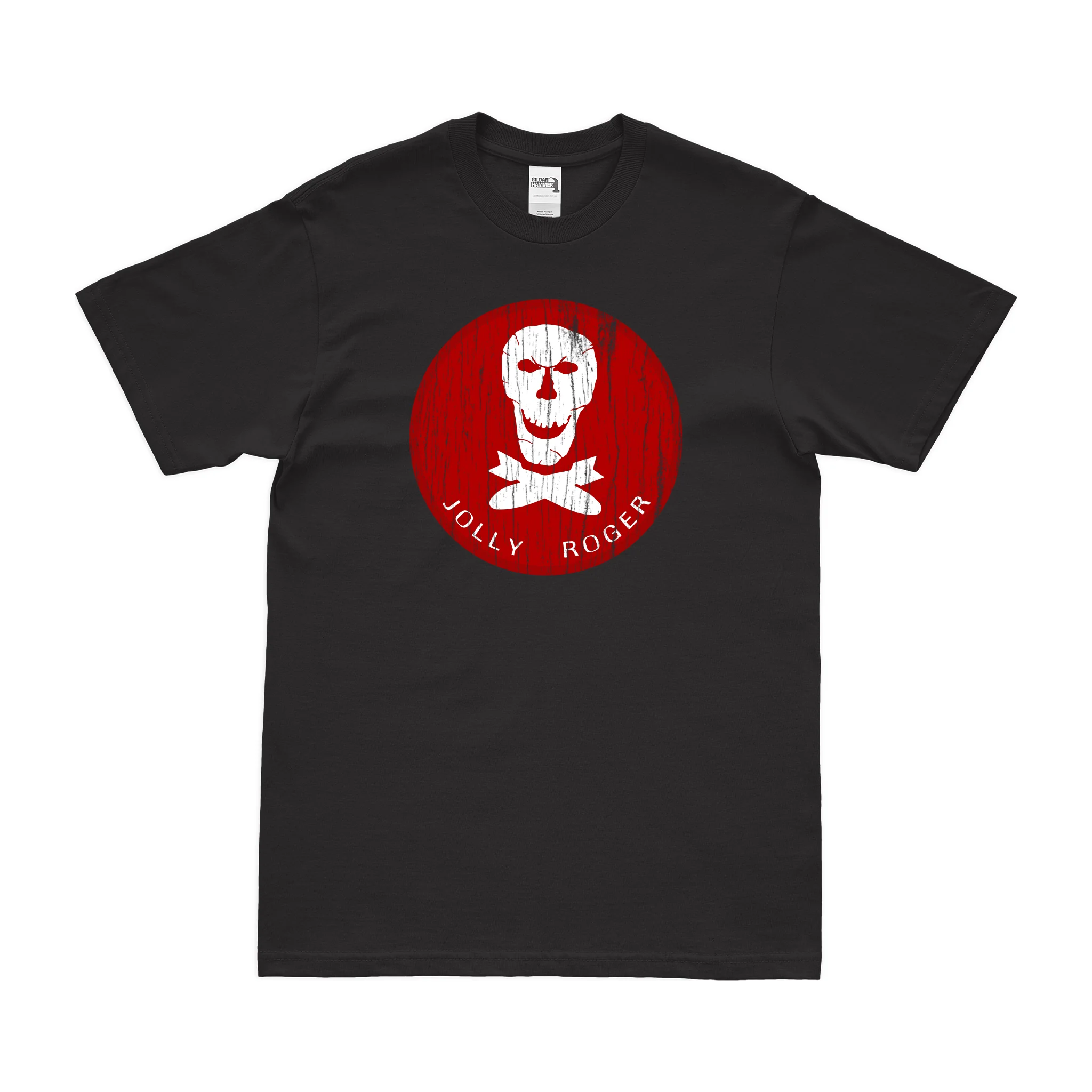 320th Bombardment Squadron WW2 Jolly Roger T-Shirt - Image 3