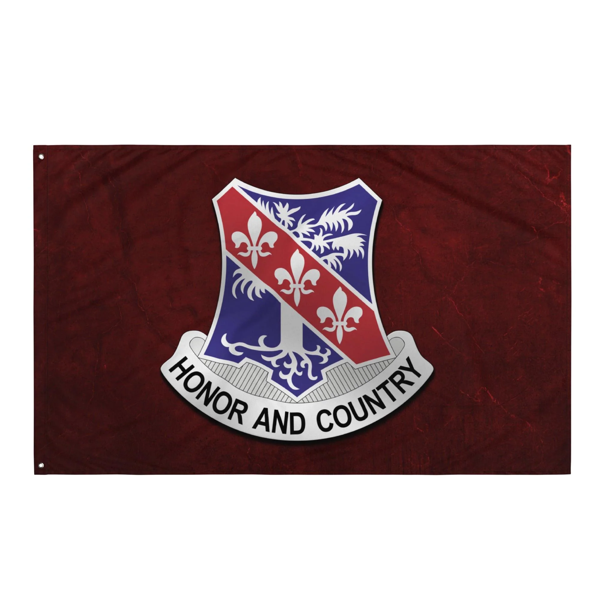 U.S. Army 327th Infantry Regiment Emblem Red Flag - Image 4
