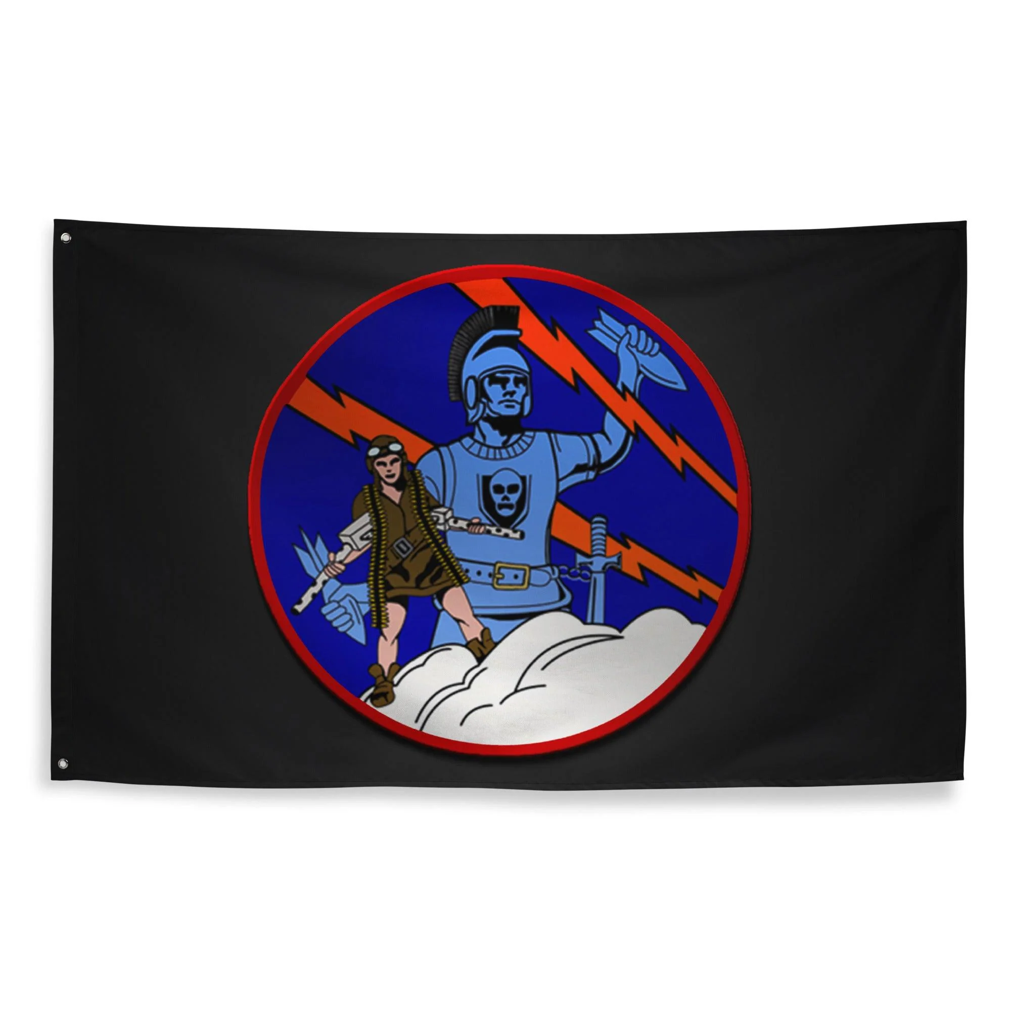 328th Fighter Squadron WW2 Black Flag - Image 4