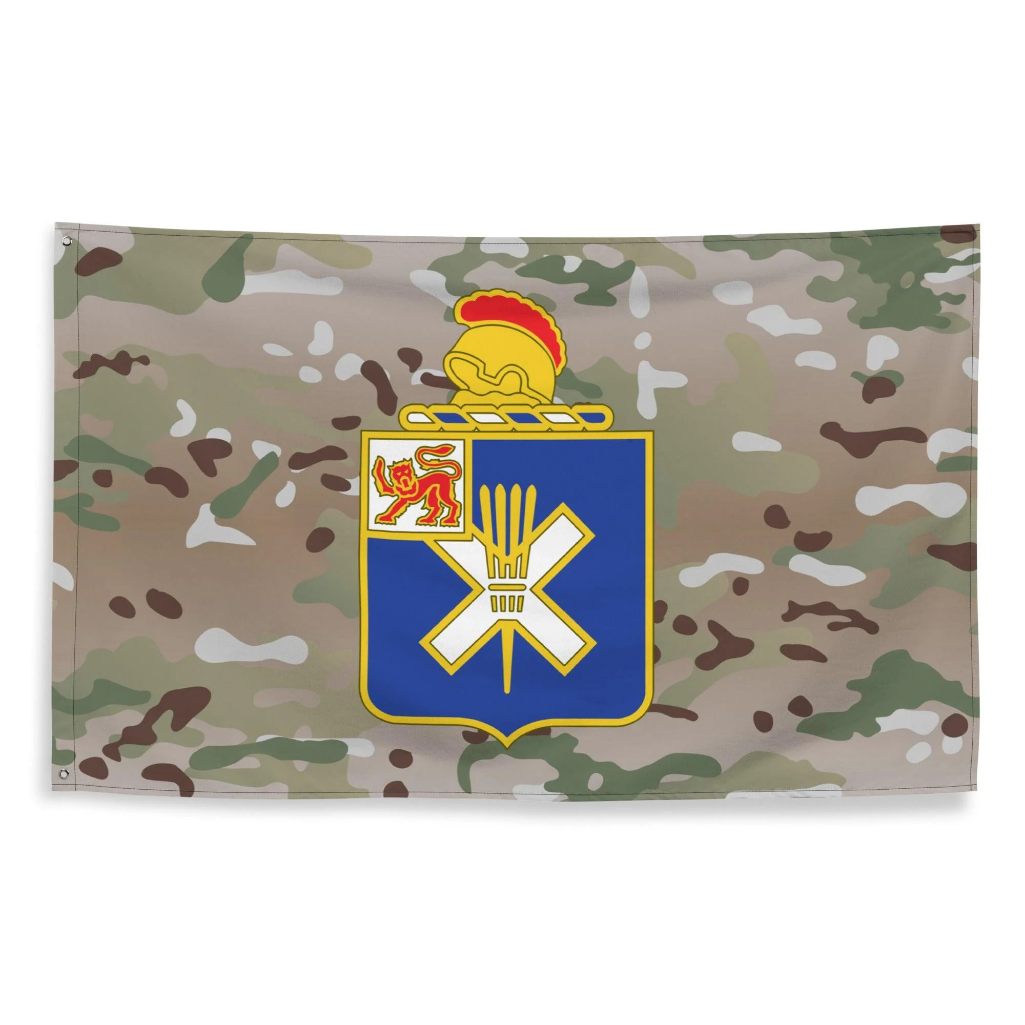 U.S. Army 32nd Infantry Regiment Multicam Flag - Image 4