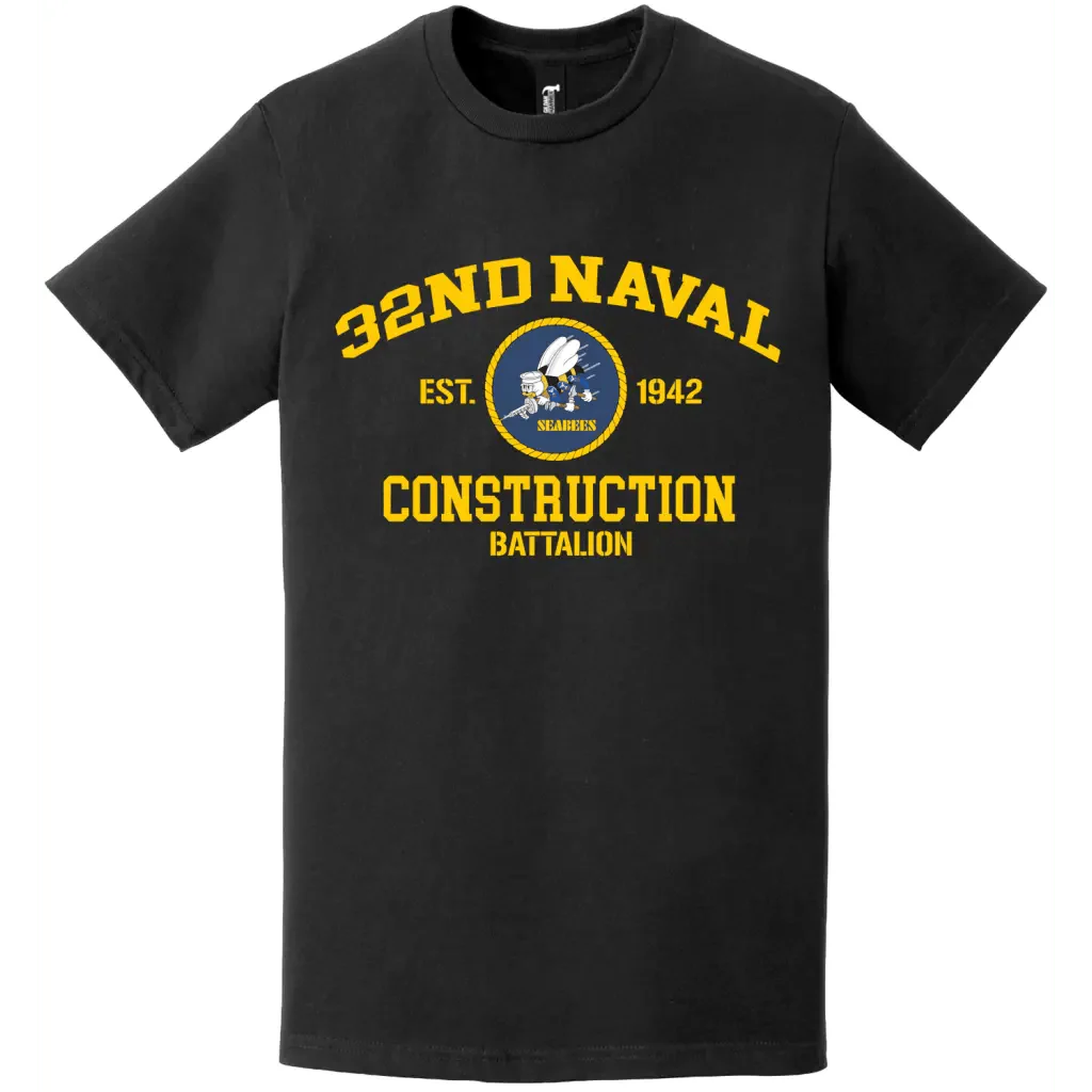 32nd Naval Construction Battalion (32nd NCB) T-Shirt