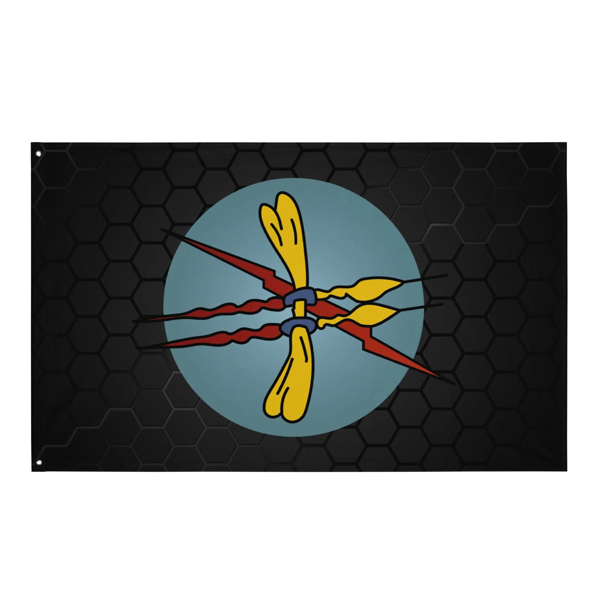 332nd Bombardment Squadron WW2 Wall Flag - Image 3