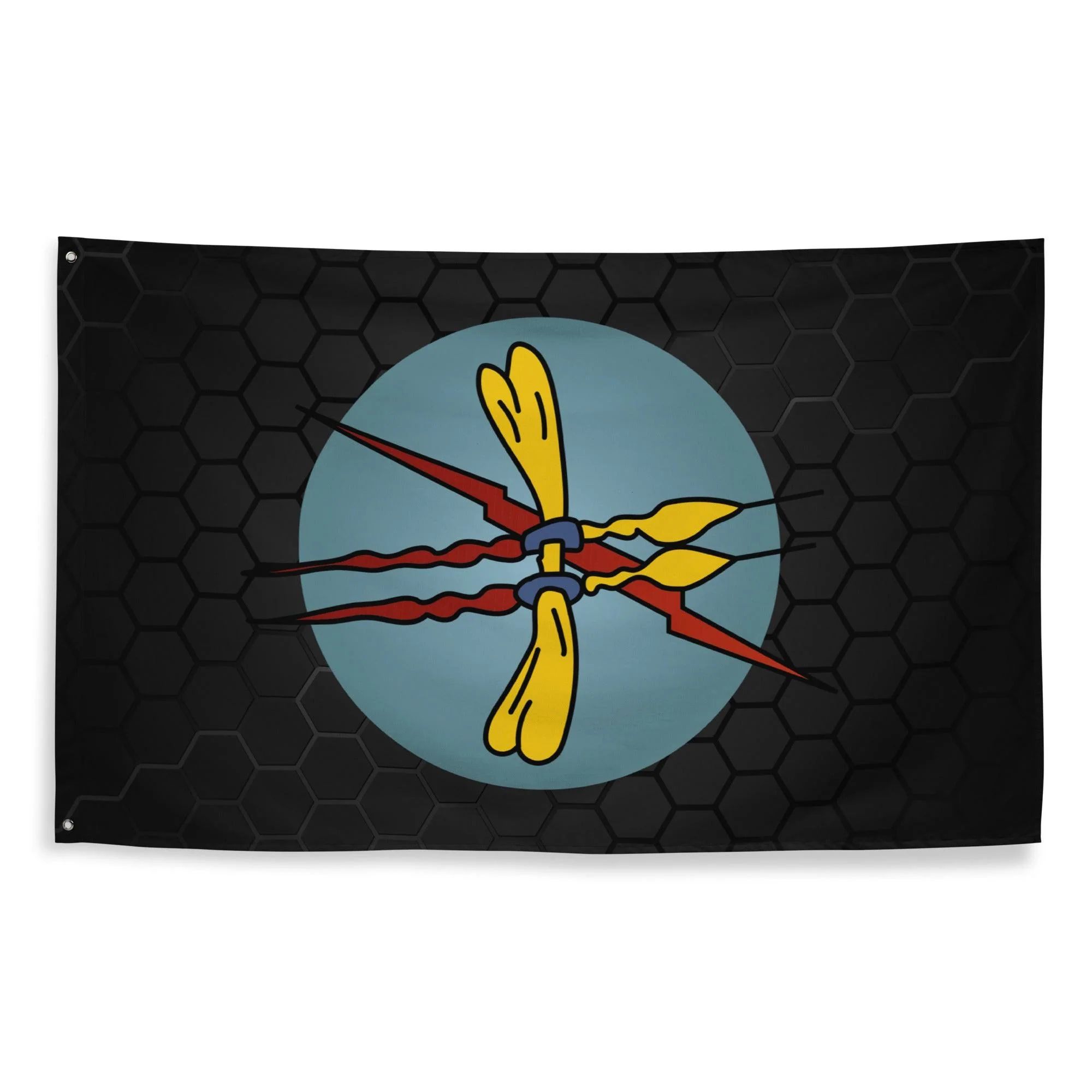 332nd Bombardment Squadron WW2 Wall Flag - Image 4