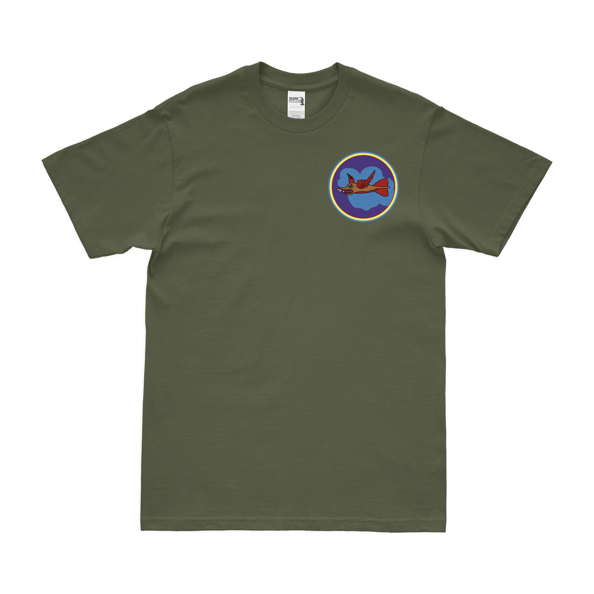 337th Bombardment Squadron Left Chest Emblem T-Shirt - Image 2