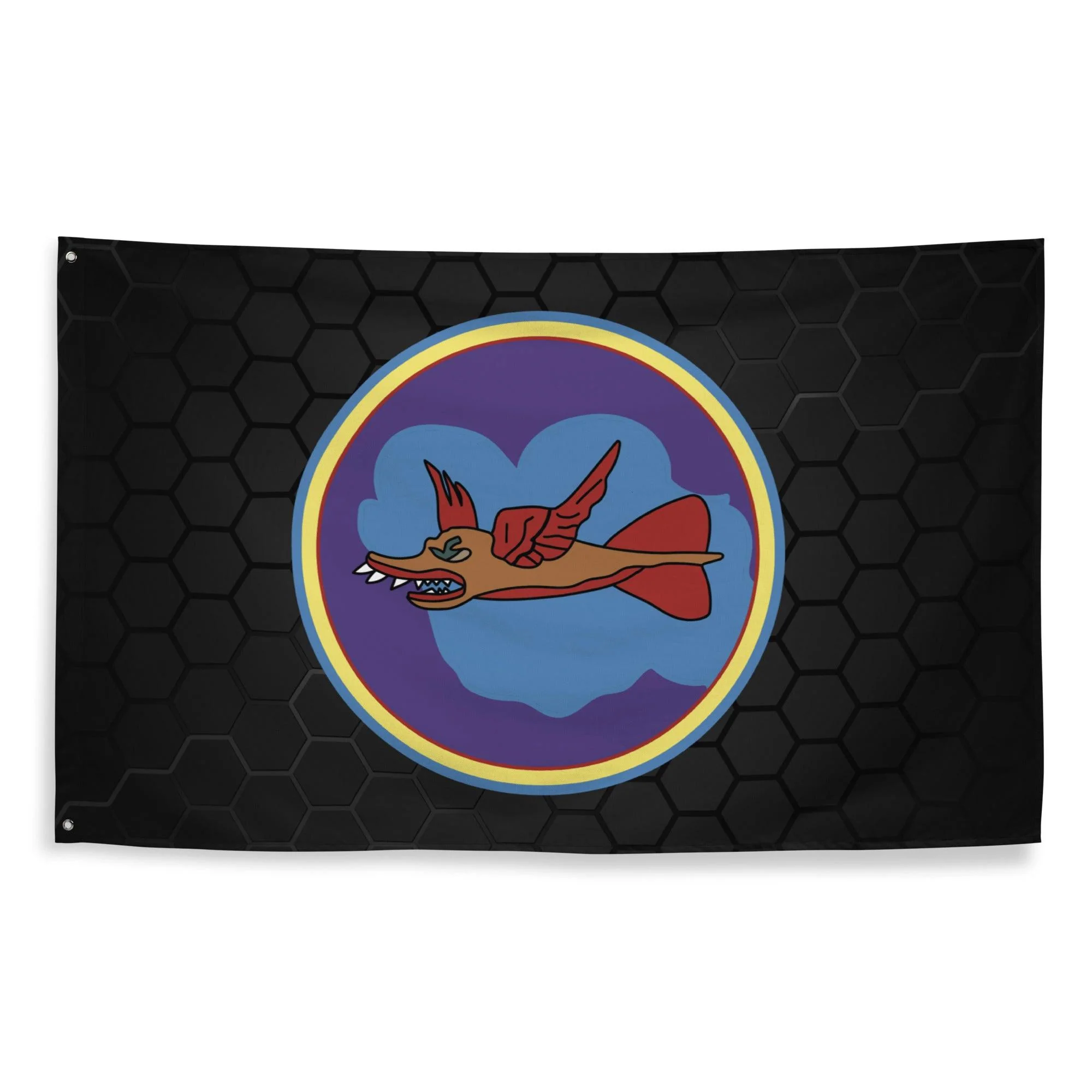 337th Bombardment Squadron WW2 Wall Flag - Image 4