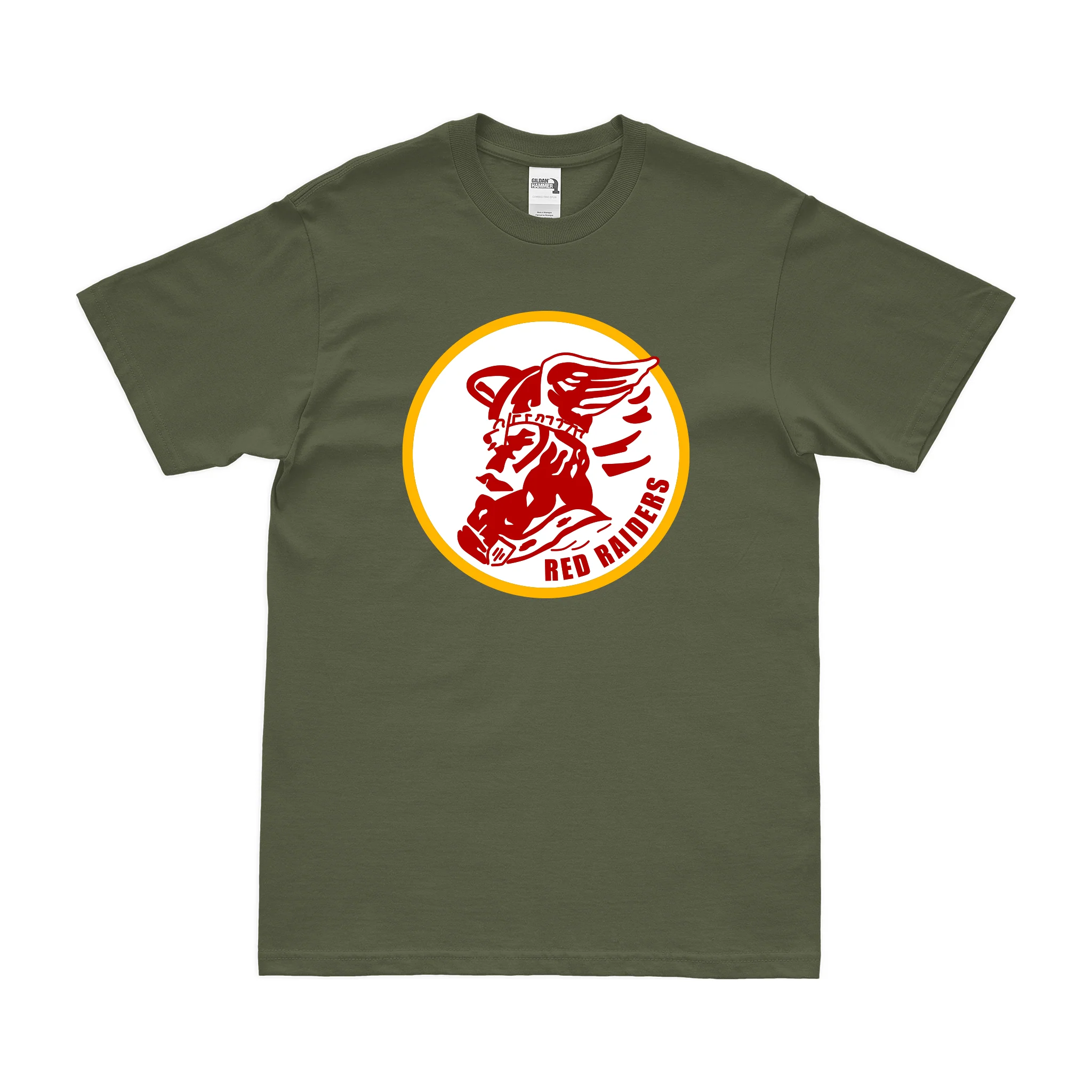 33rd Bombardment Squadron "Red Raiders" T-Shirt - Image 2