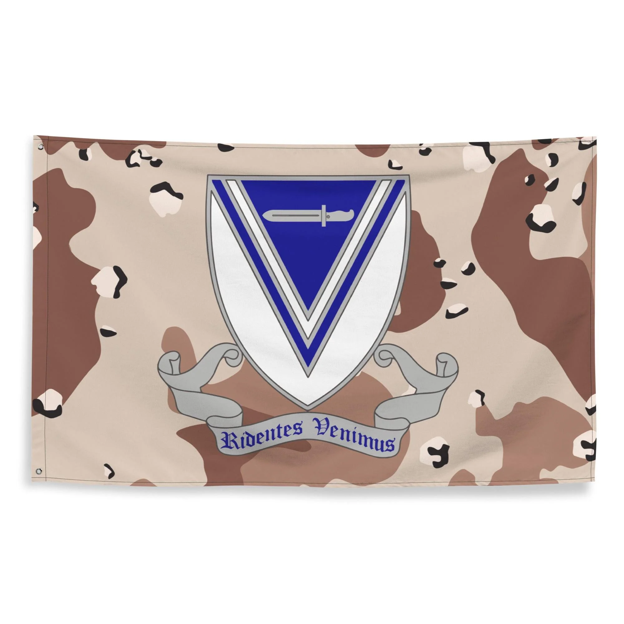 U.S. Army 33rd Infantry Regiment Chocolate-Chip Camo Flag - Image 4
