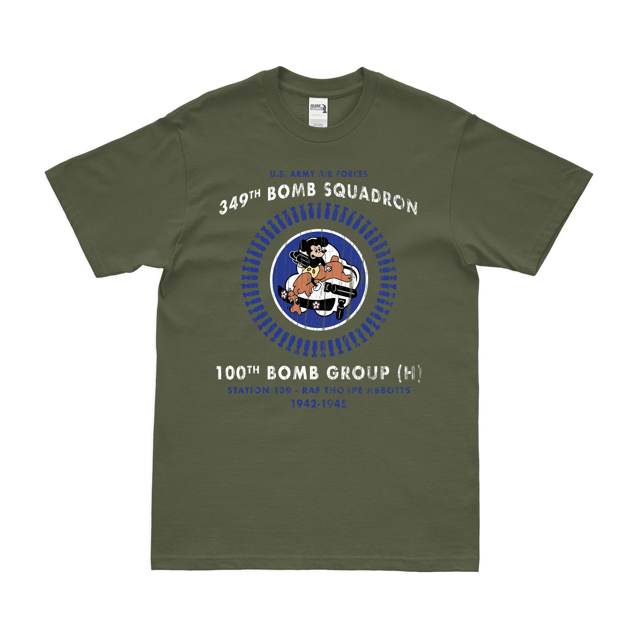 349th Bomb Squadron Since 1942 Legacy T-Shirt - Image 4