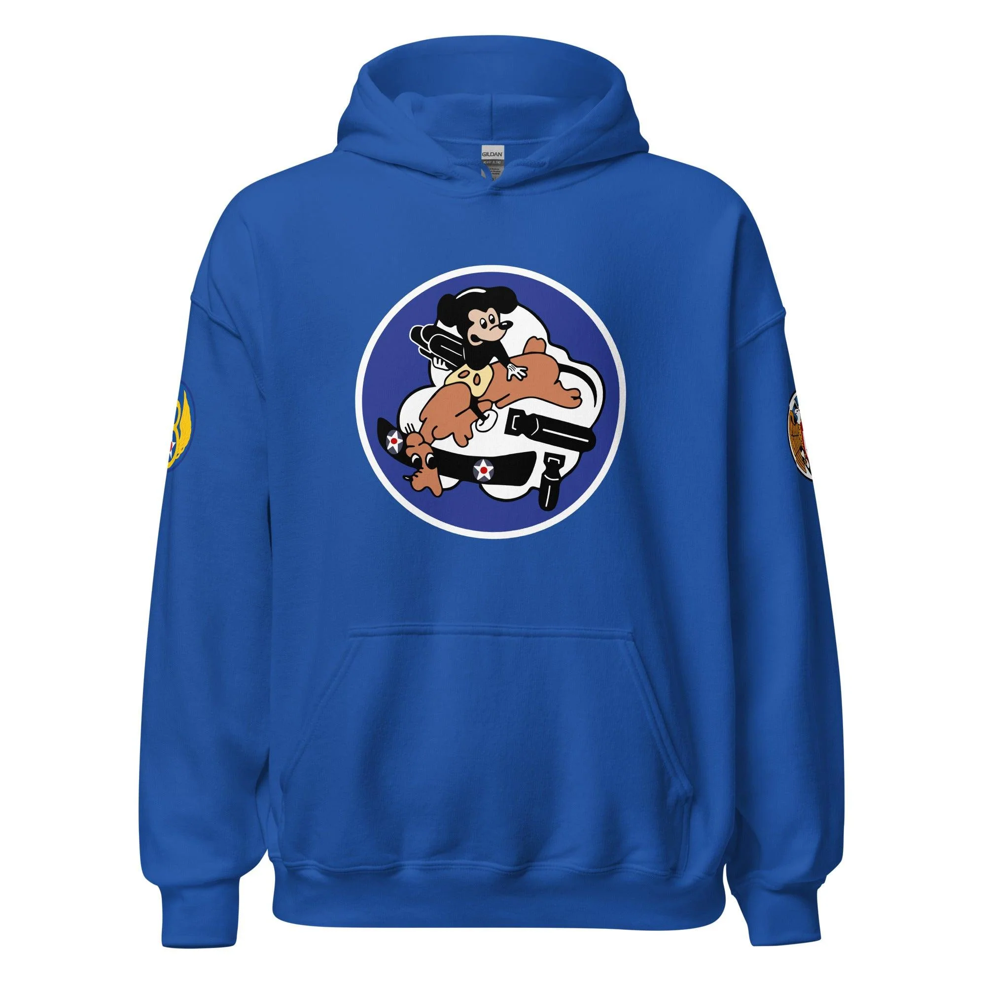 349th Bombardment Squadron - 100th Bomb Group - Unisex Hoodie - Image 13