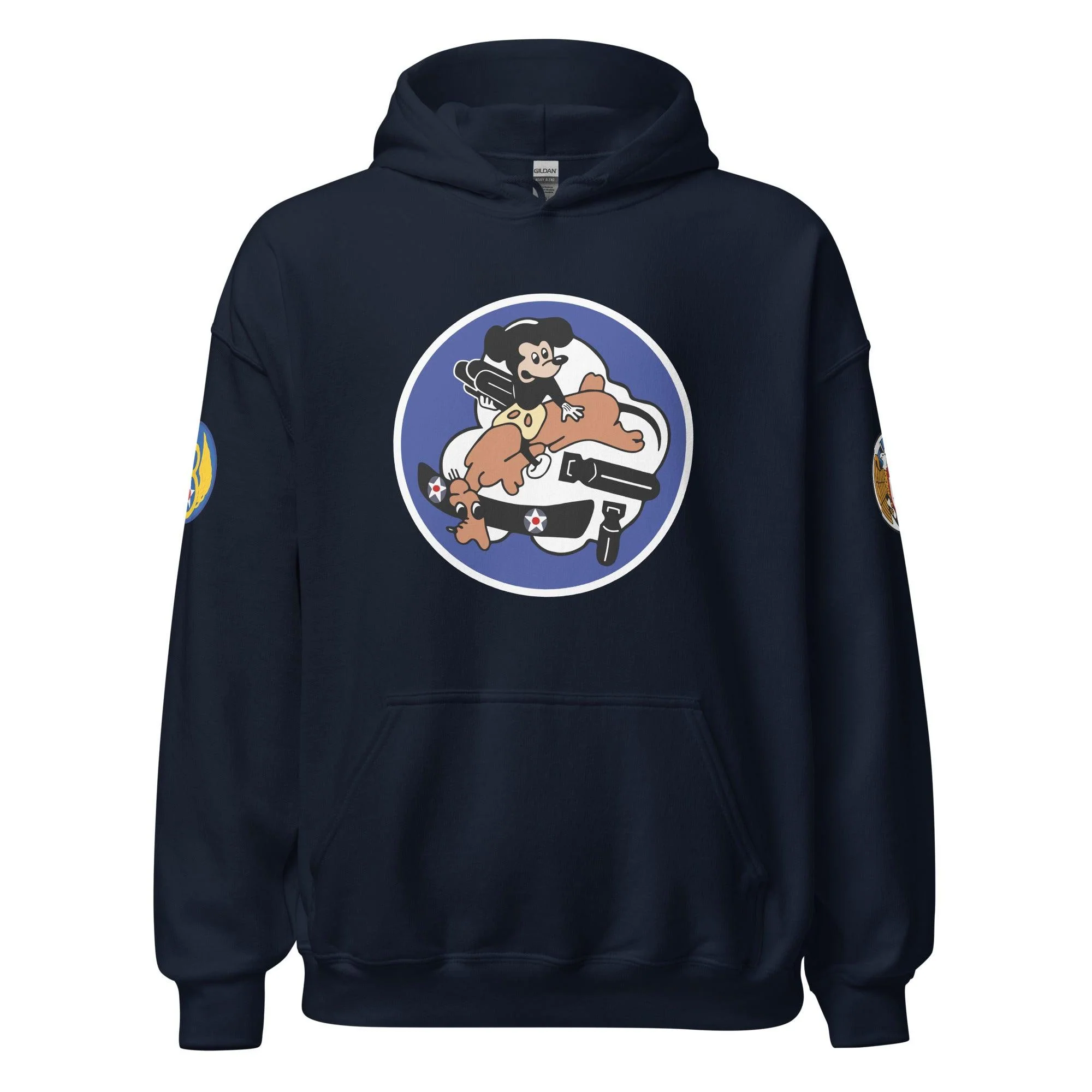 349th Bombardment Squadron - 100th Bomb Group - Unisex Hoodie - Image 5
