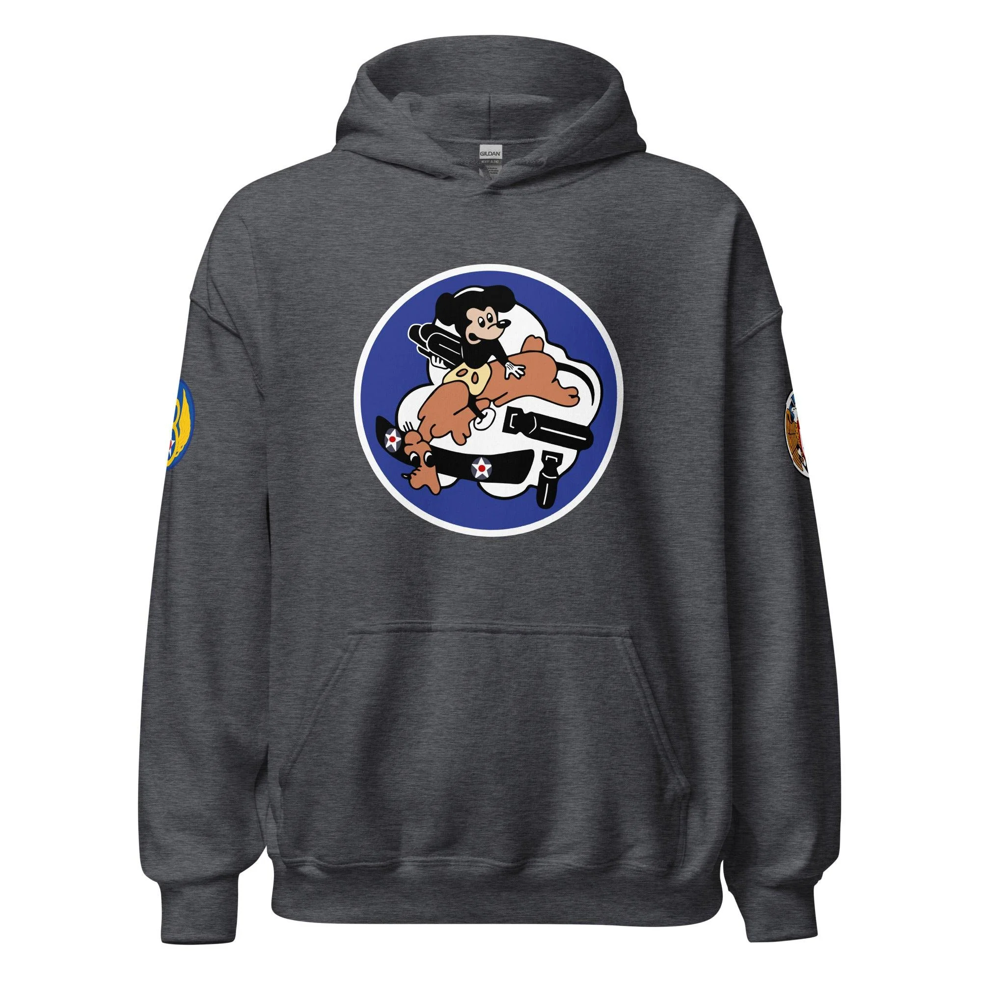 349th Bombardment Squadron - 100th Bomb Group - Unisex Hoodie - Image 9