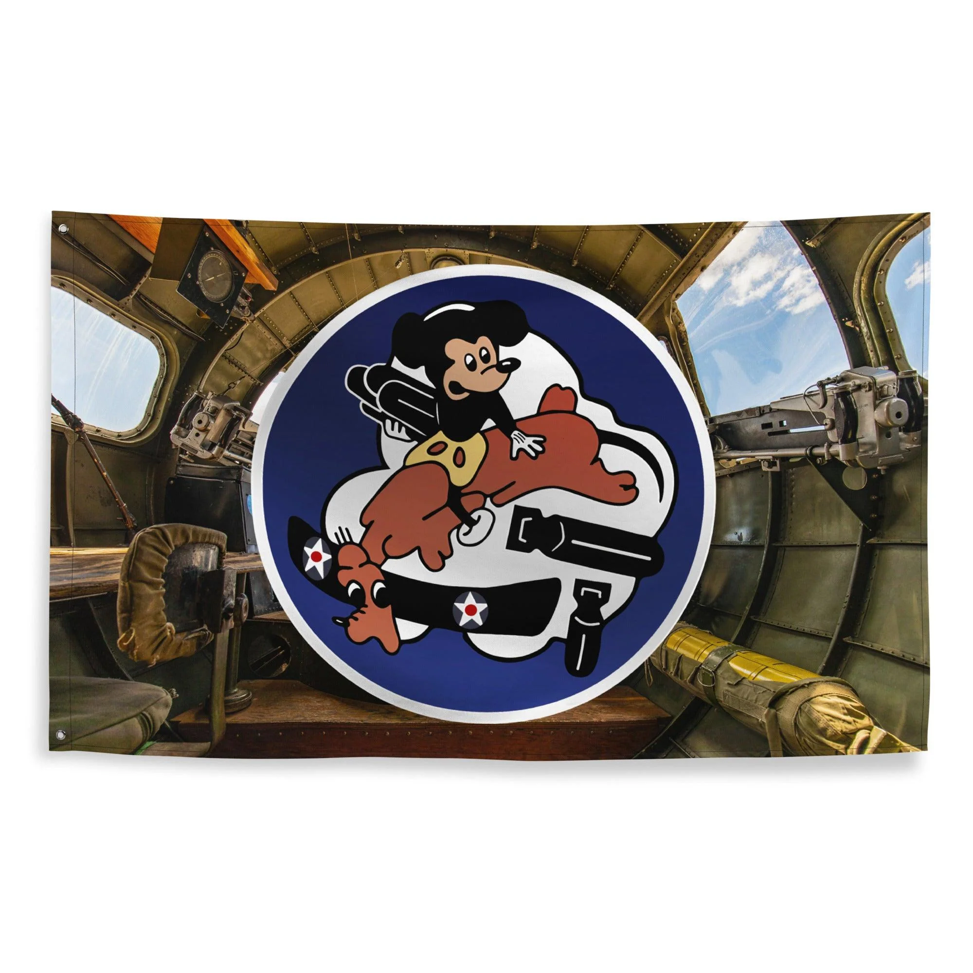 349th Bombardment Squadron WW2 Flag - Image 3